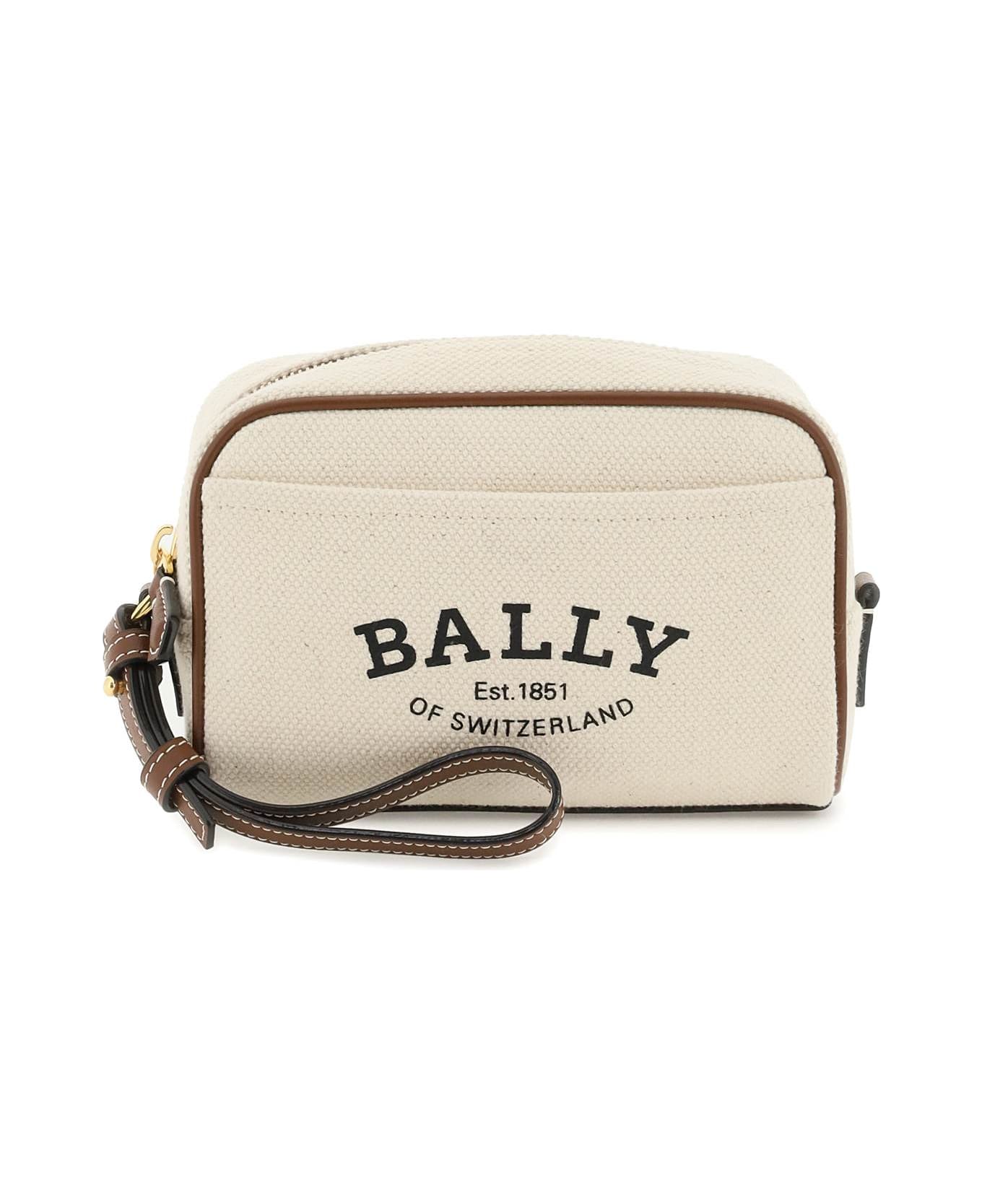 Bally 'cedy' Pouch Bag - NATURAL CUERO OVIBR (Beige)