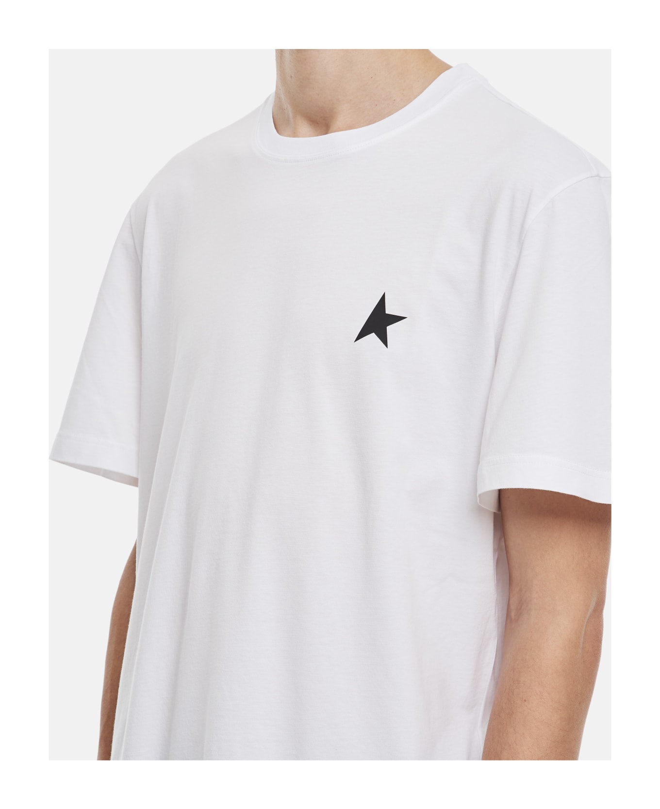 Golden Goose Star Cotton T-shirt - White