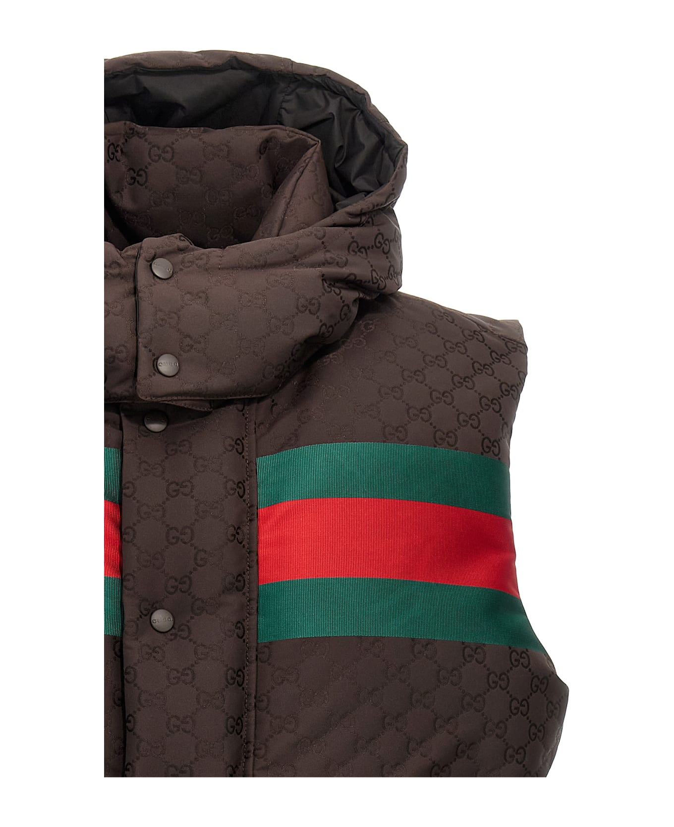 Gucci 
gg
 Vest - BROWNGREENRED