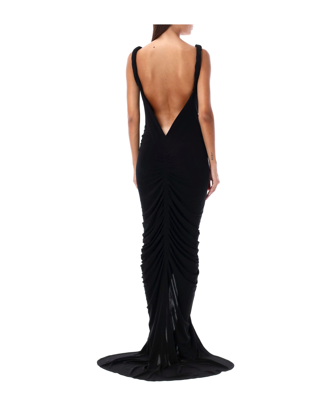Givenchy Long Dress Gown - BLACK
