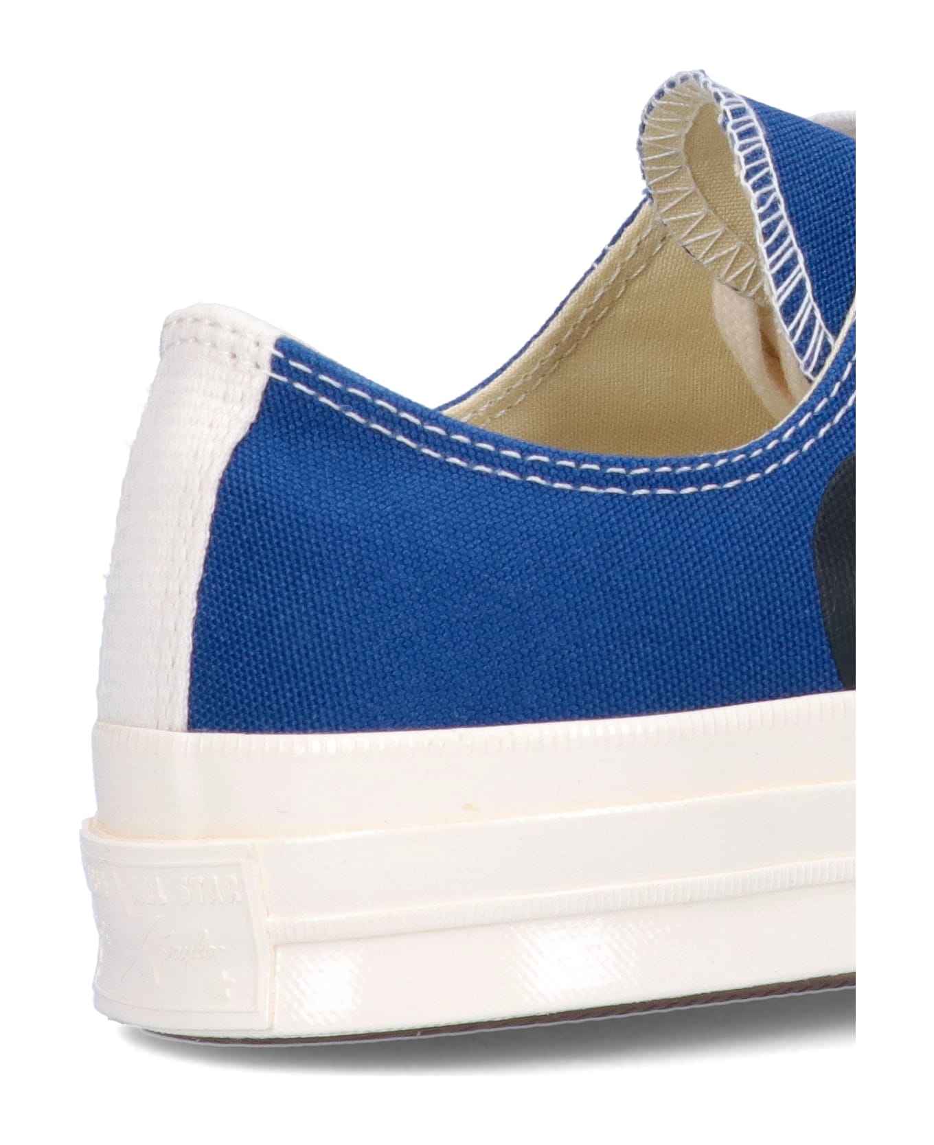 Comme des Garçons Play Low Top "chuck Taylor" Sneakers - Blue