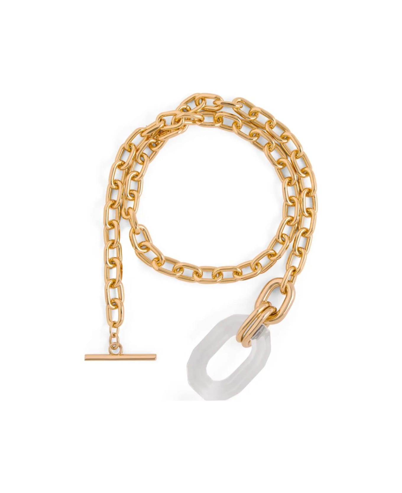 Paco Rabanne Iconic Collier - Gold Transparent