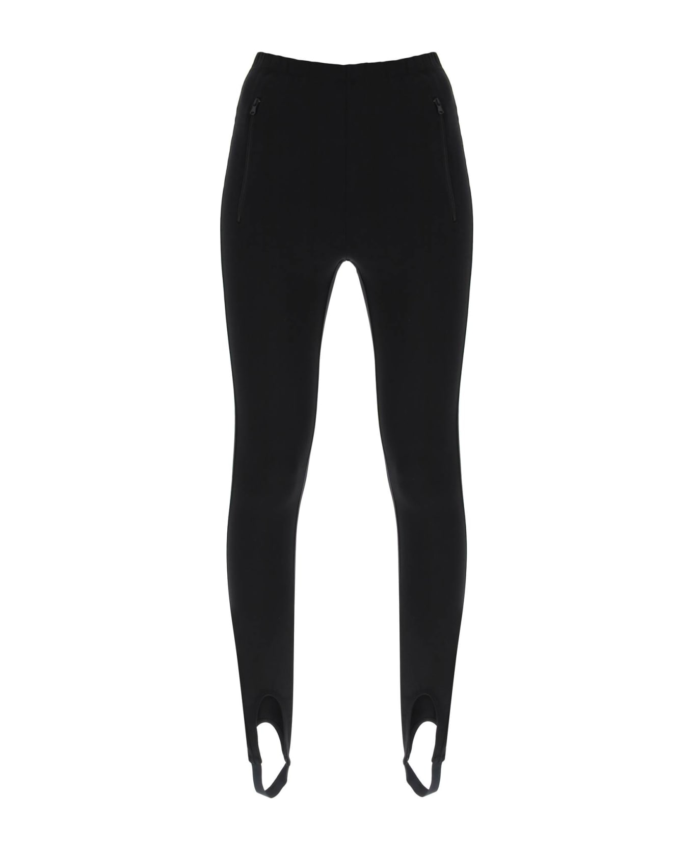 WARDROBE.NYC High-waisted Stirrup Leggings - BLACK (Black)