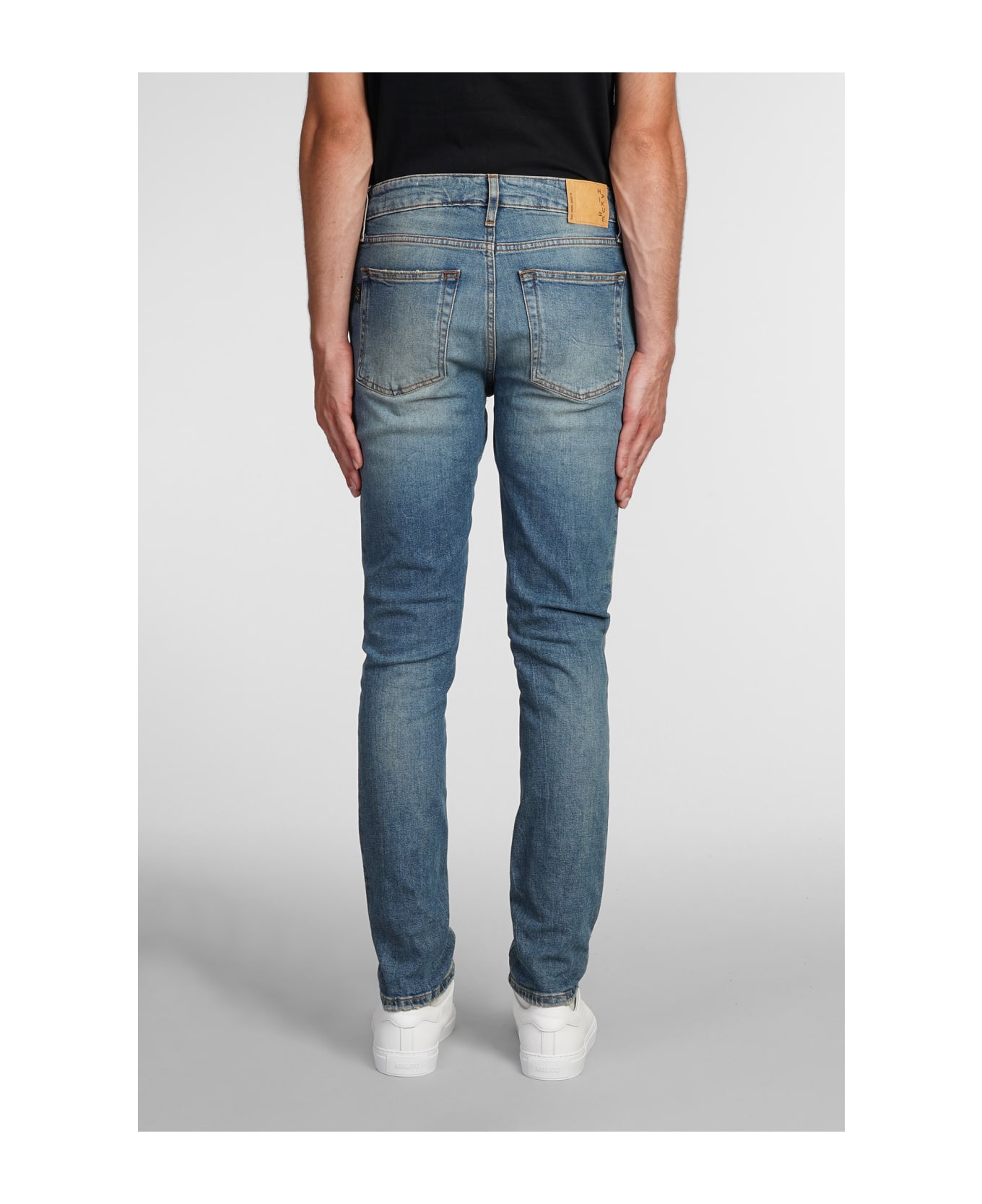 Haikure Cleveland Jeans In Blue Cotton - blue