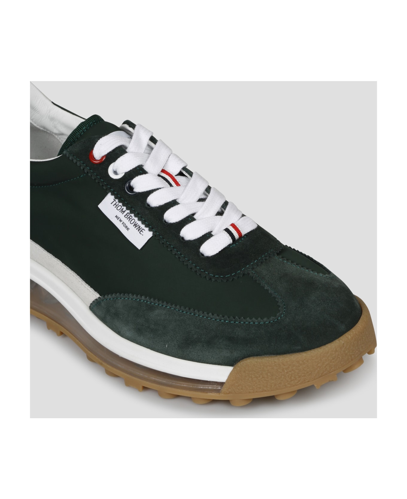 Thom Browne Tech Runner Shoes - Green スニーカー