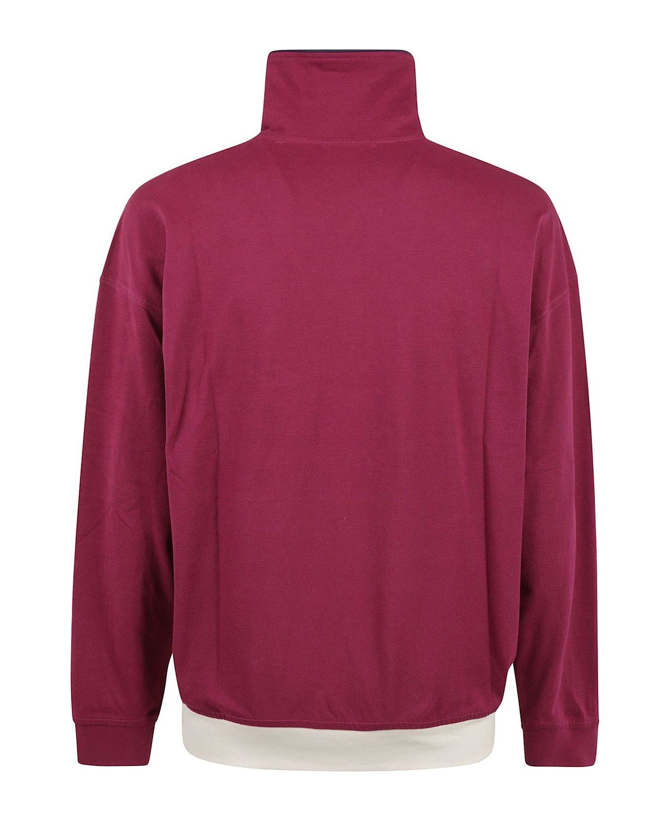 Isabel Marant Ariann High-neck Sweatshirt - PLUM