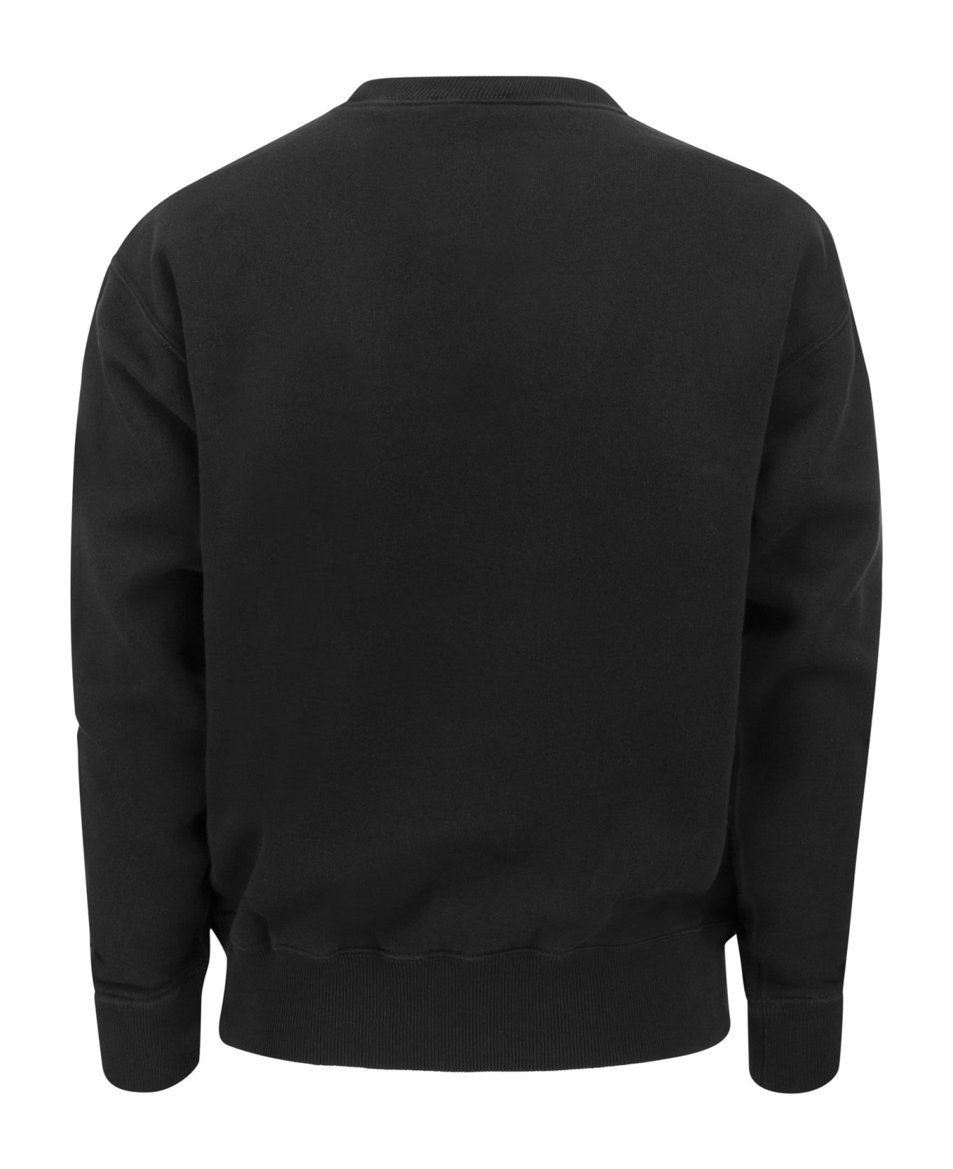 Ralph Lauren Crewneck Cotton Sweatshirt - Polo Black