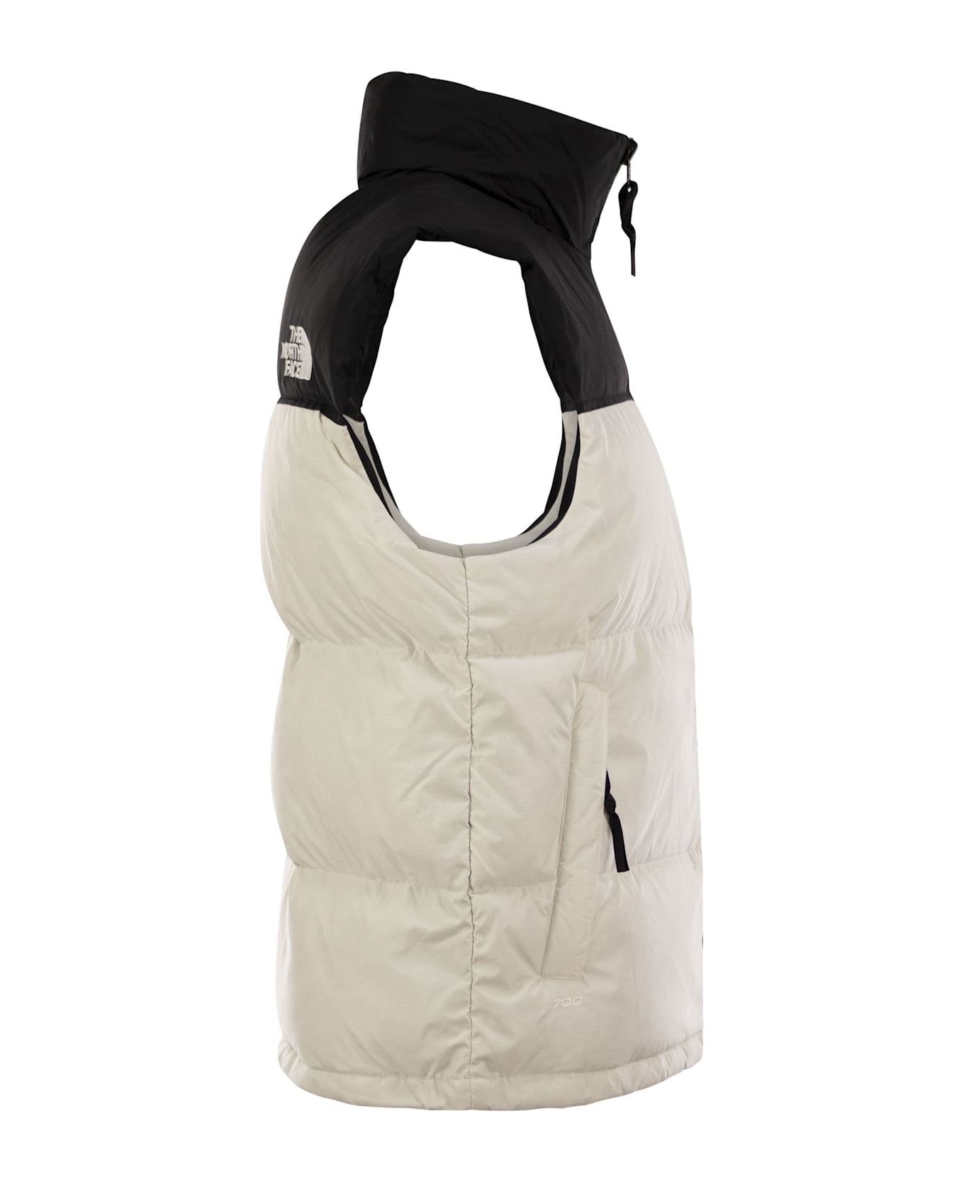 The North Face Retro 1996 - Padded Vest - White/black