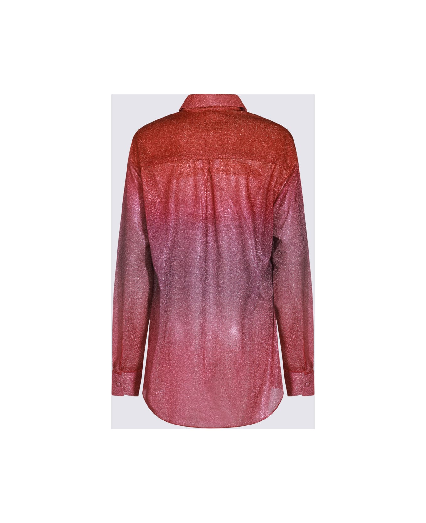 Oseree Red Shirt - Sunset