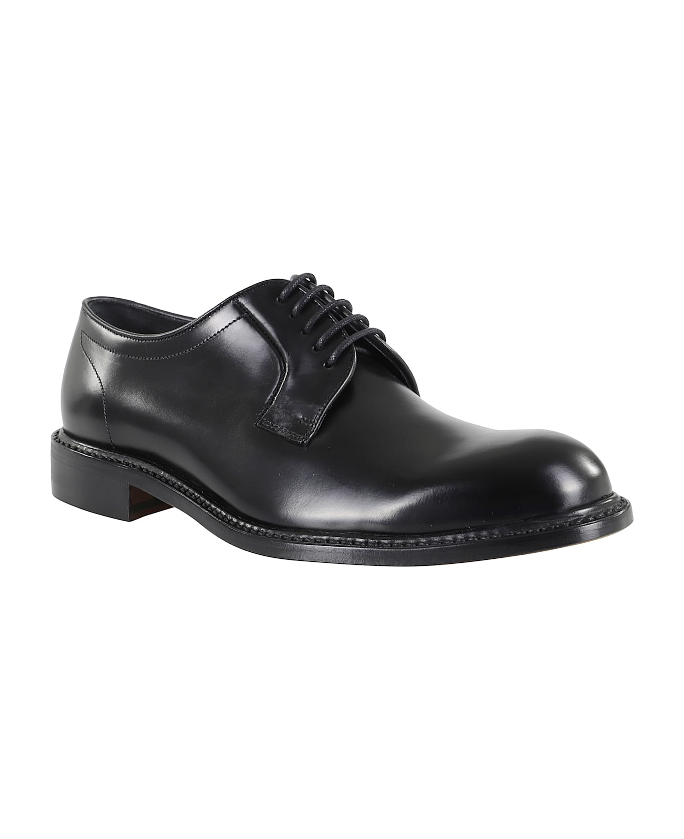 John Spencer Derby Allacciato - Black