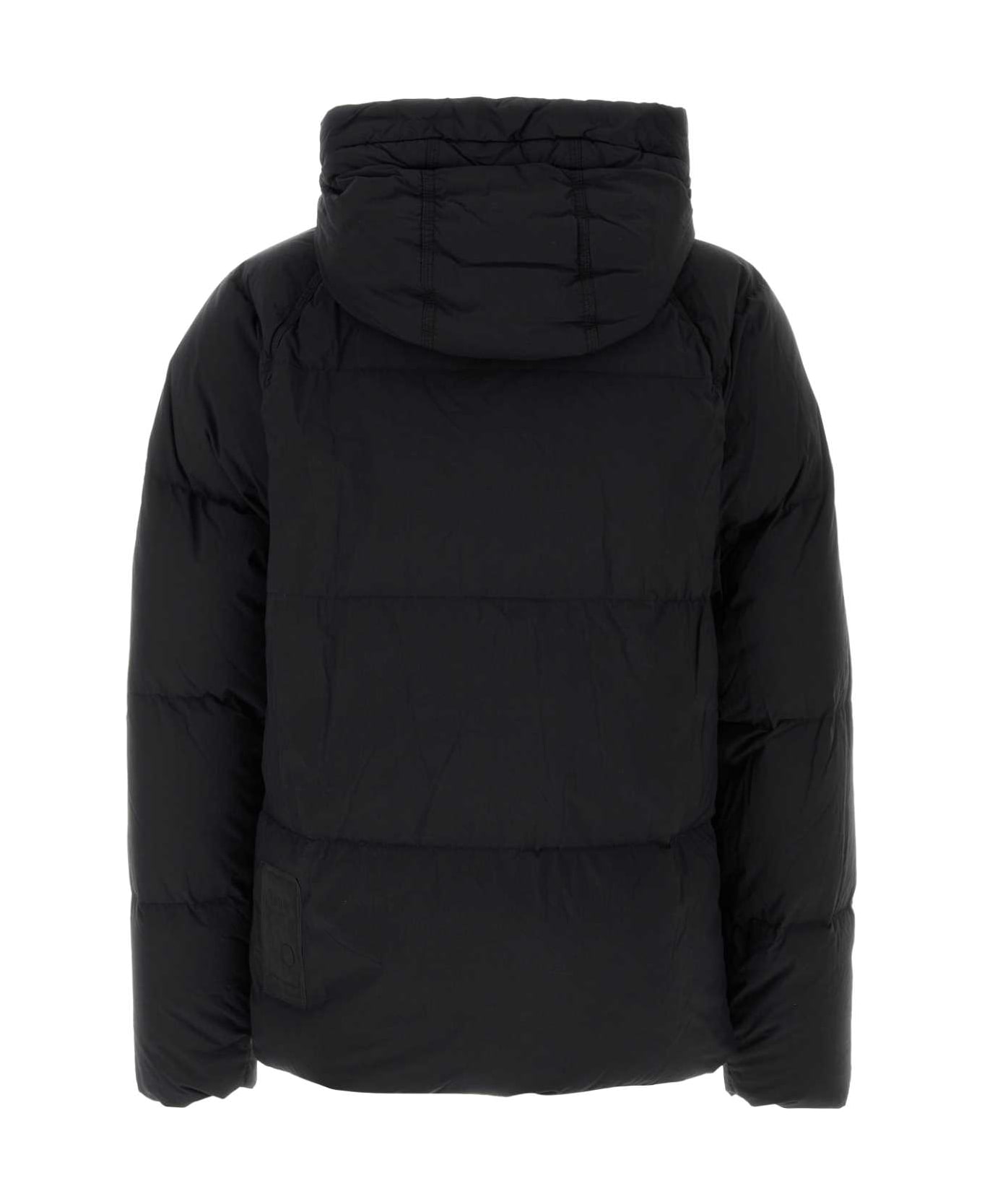 Ten C Black Nylon Artico Down Jacket - BLACK