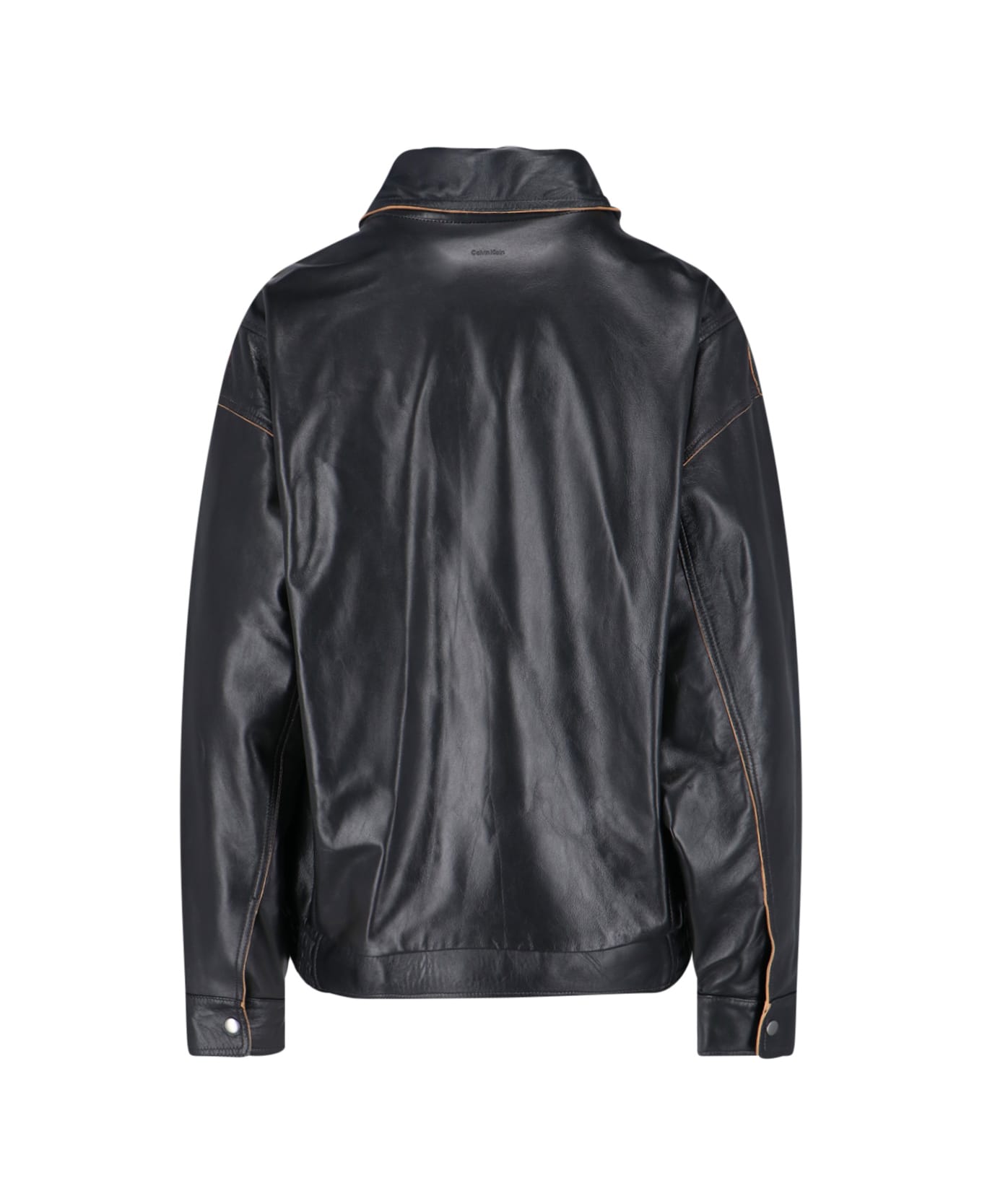 Calvin Klein Sheep Skin Jacket - Black  