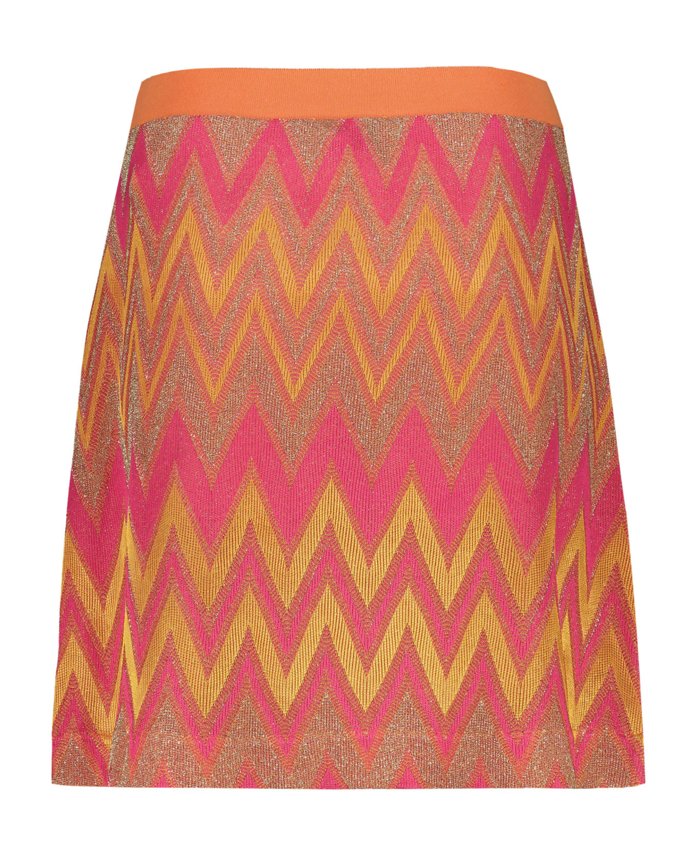 M Missoni Knitted Mini Skirt - Multicolor