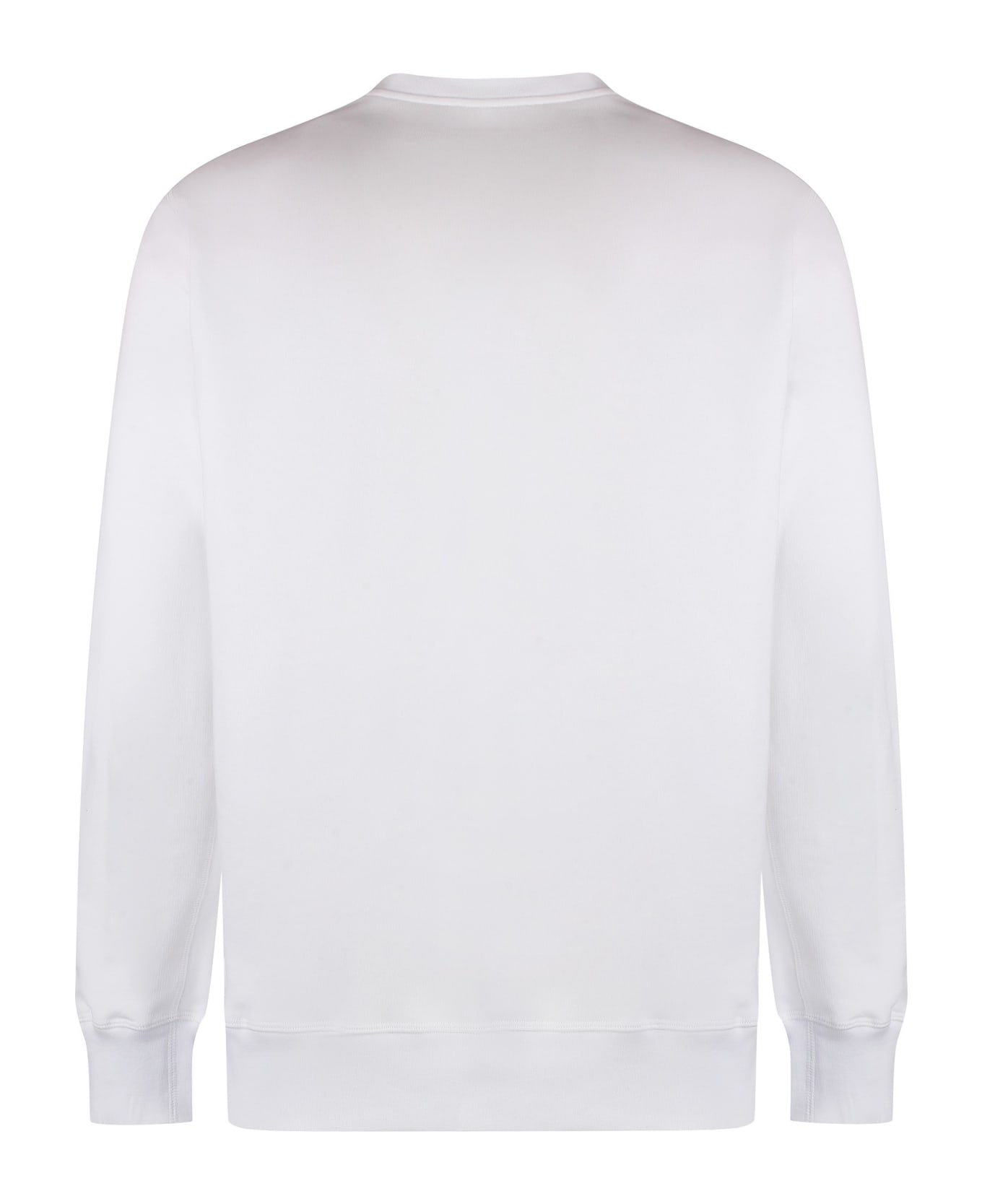 Alexander McQueen Cotton Crew-neck Sweatshirt - White