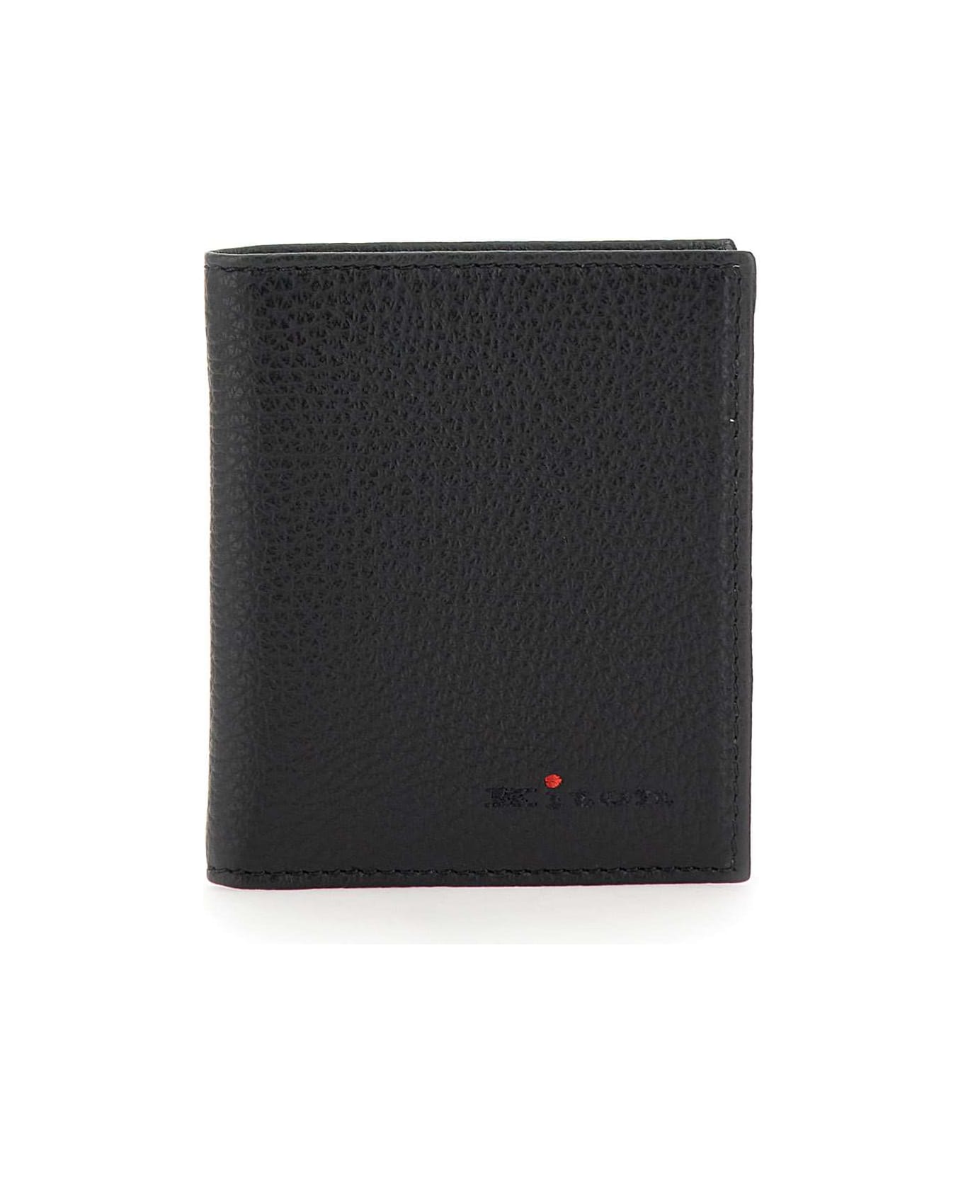 Kiton Calfskin Wallet - BLACK