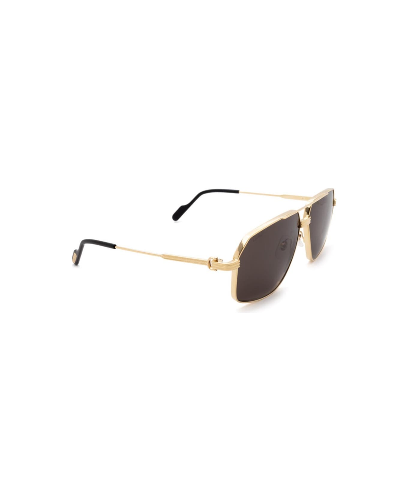 Cartier Eyewear Sunglasses Bottega - Oro/Marrone