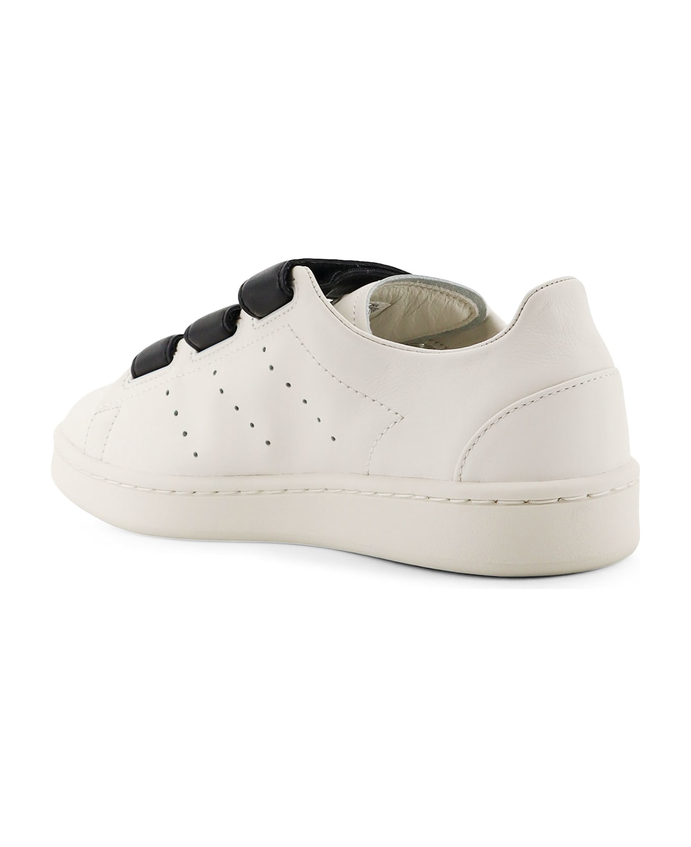 Y-3 Stan Smith Velcro Leather Sneakers - Grey