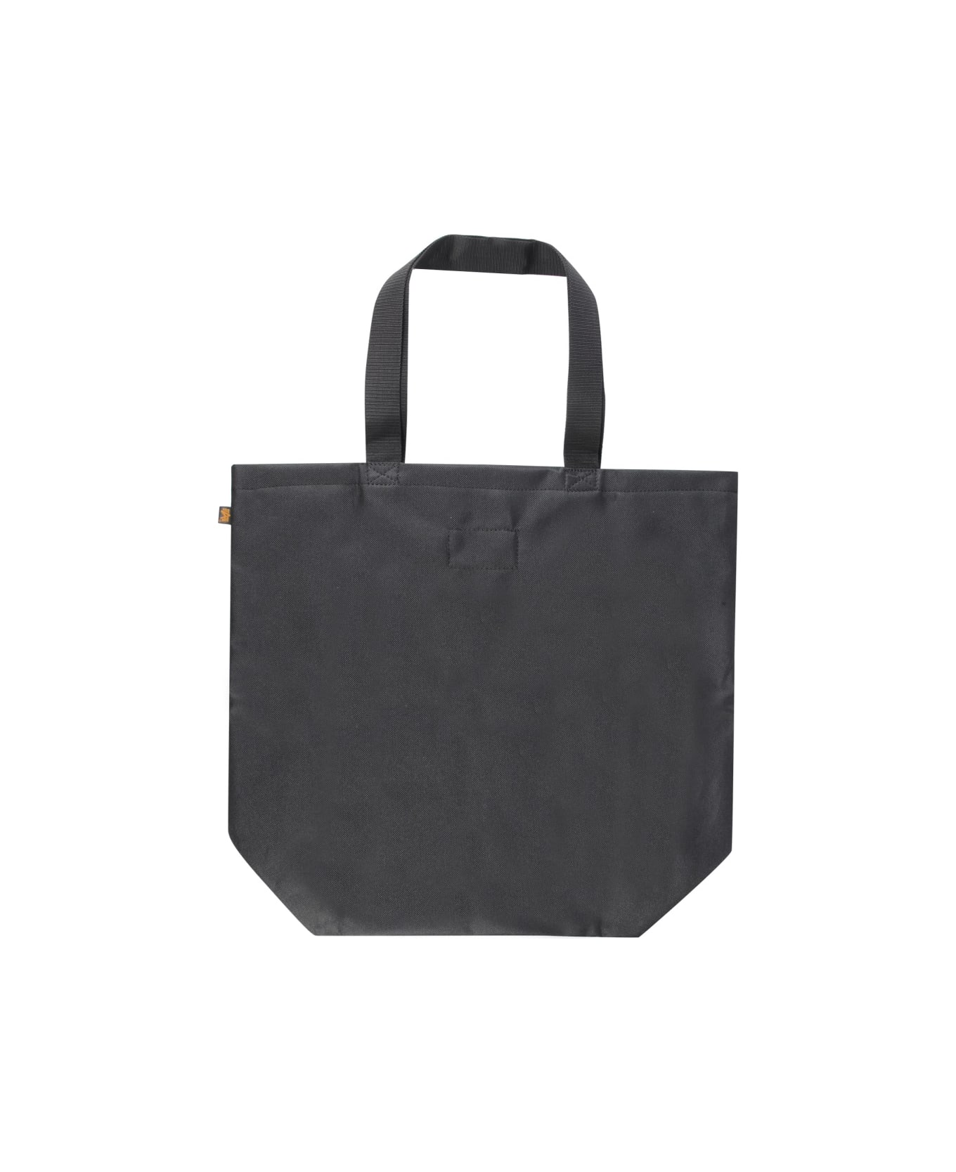 Alpha Industries Logo Shopper Bag - BLACK