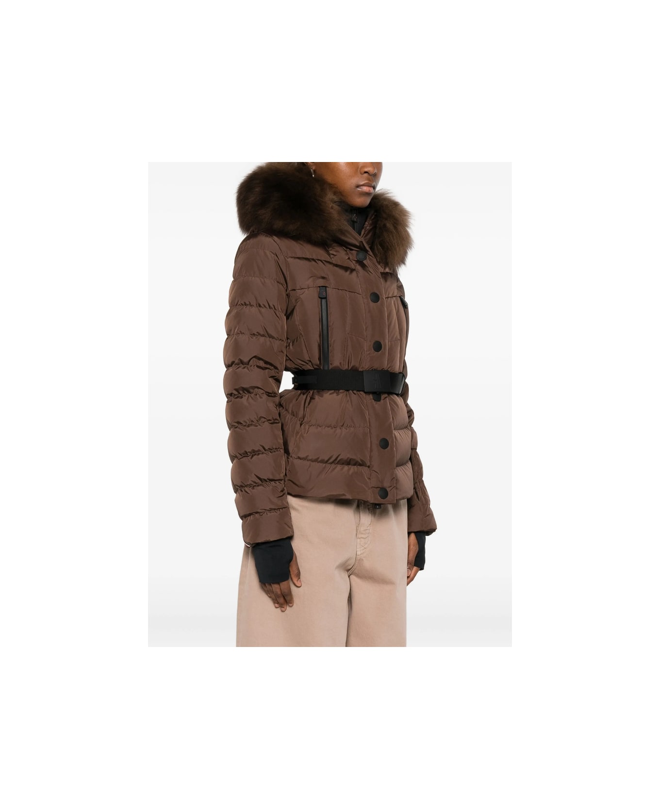 Moncler Grenoble Outerwear - BROWN