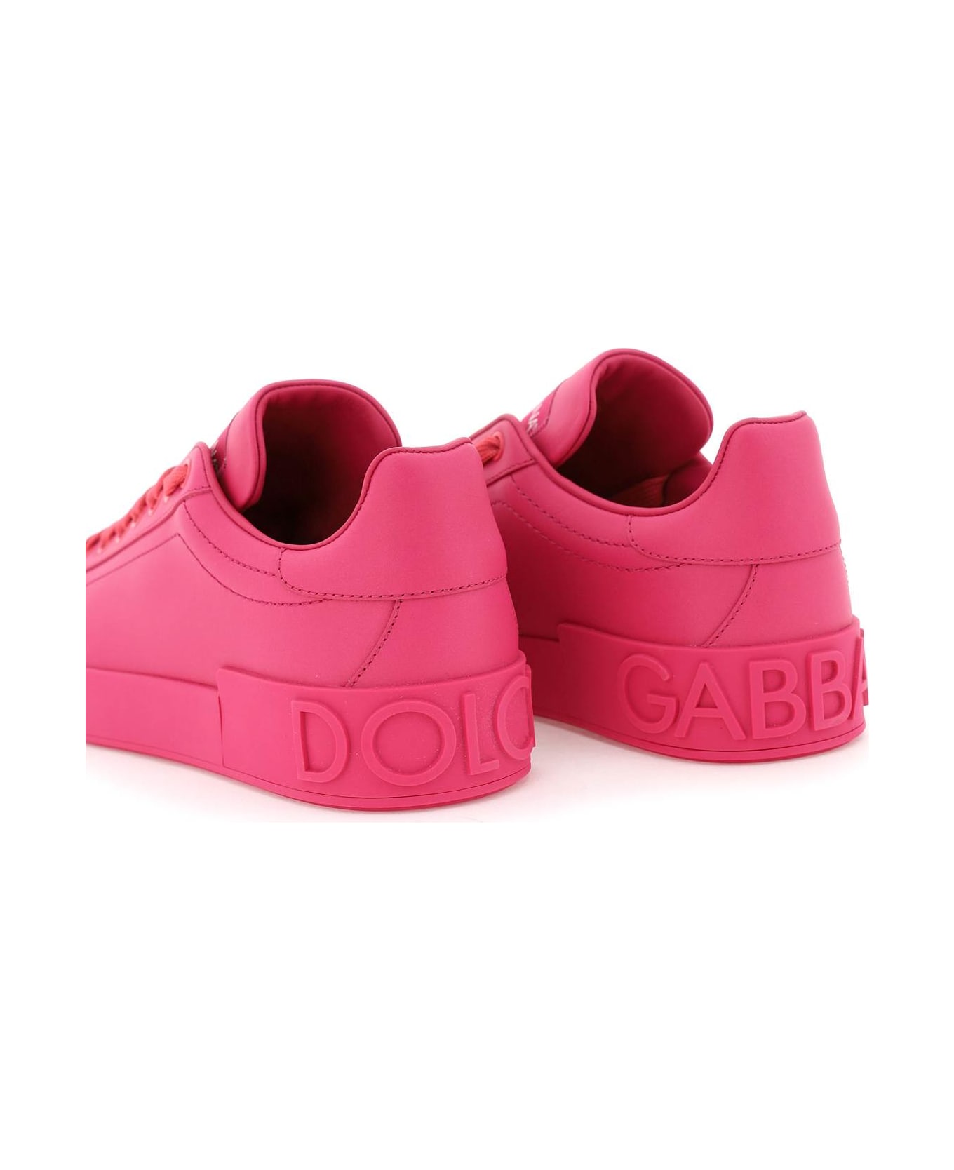 Dolce & Gabbana Portofino Sneakers - PINK スニーカー