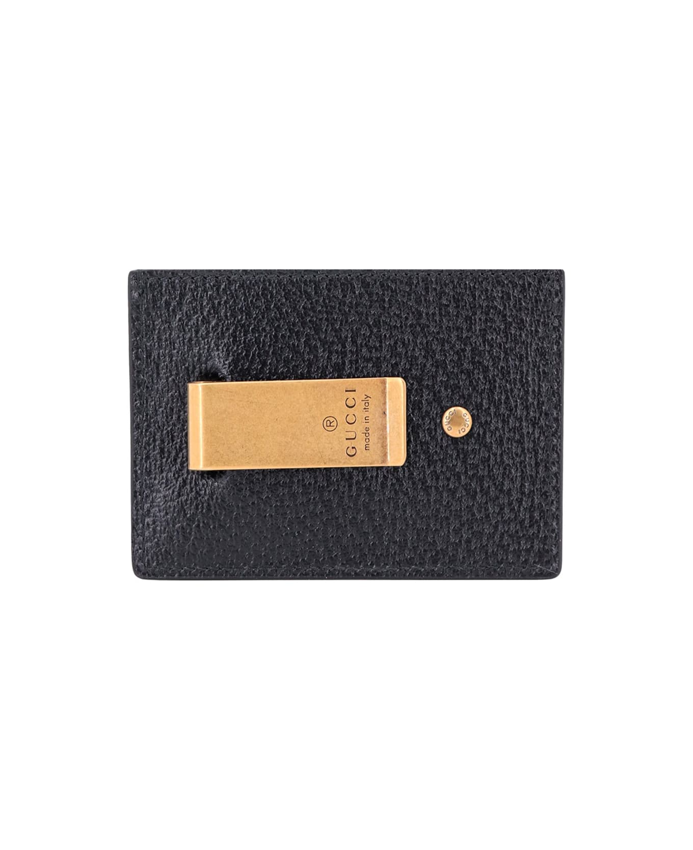 Gucci Gg Marmont Card Holder - Black