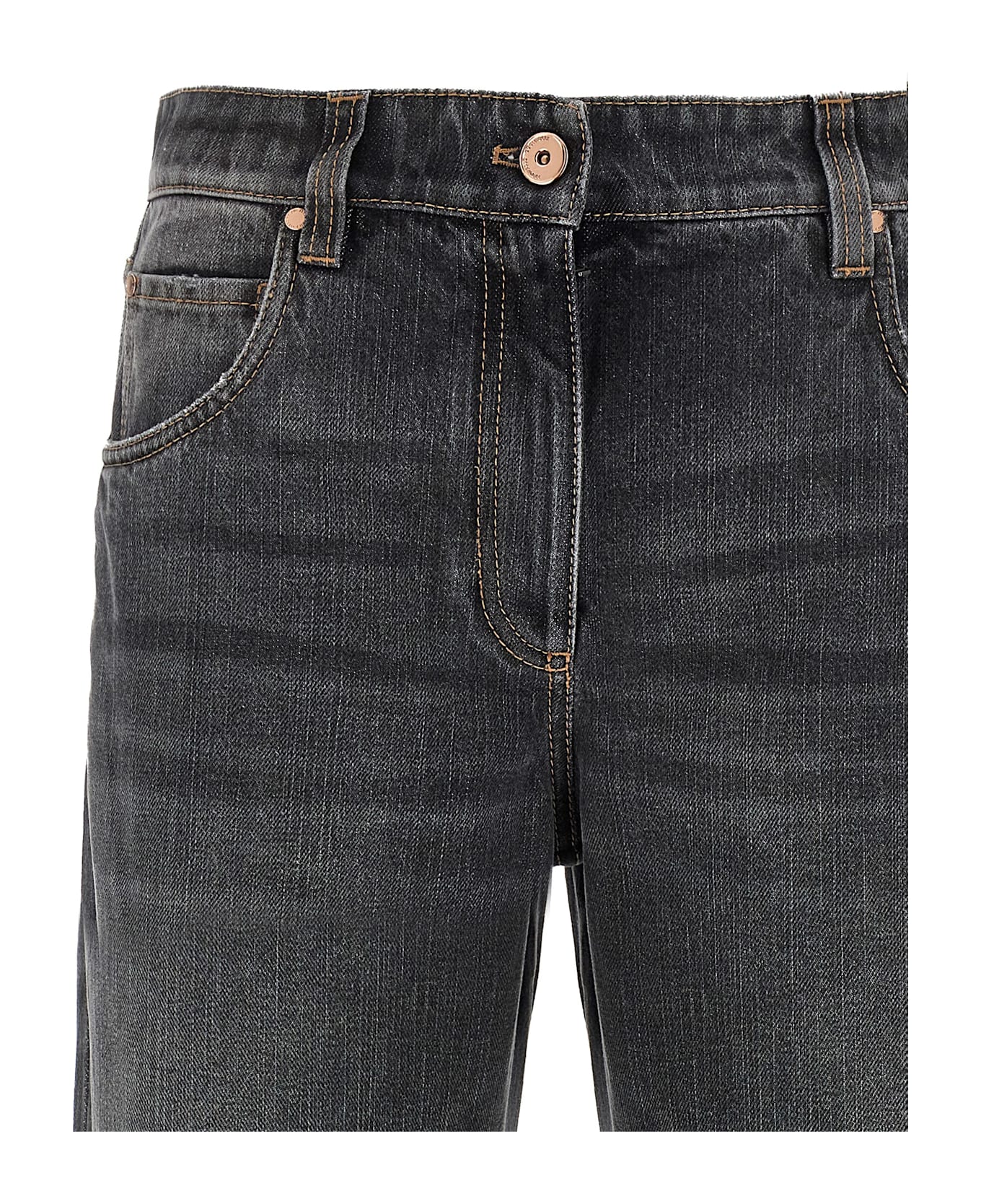 Brunello Cucinelli 
the Square
 Jeans - Gray