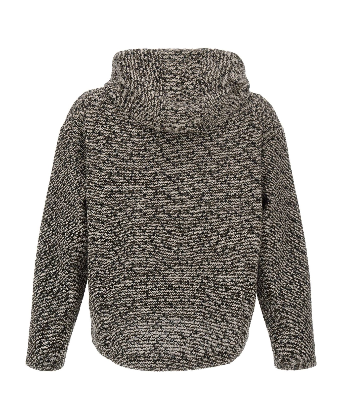 Emporio Armani Cotton Sweatshirt - BEIGE