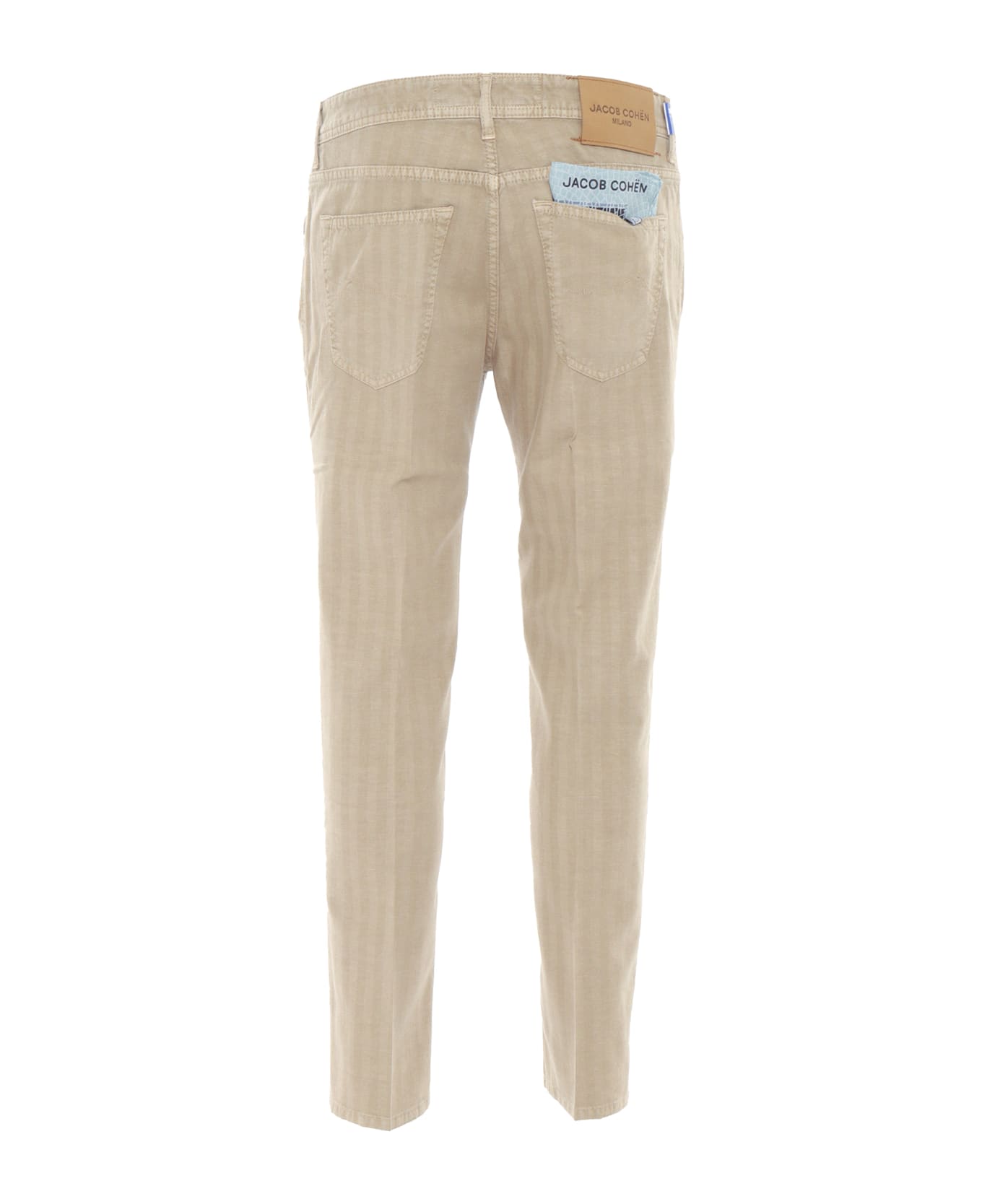 Jacob Cohen Slim Fit Pants - BEIGE