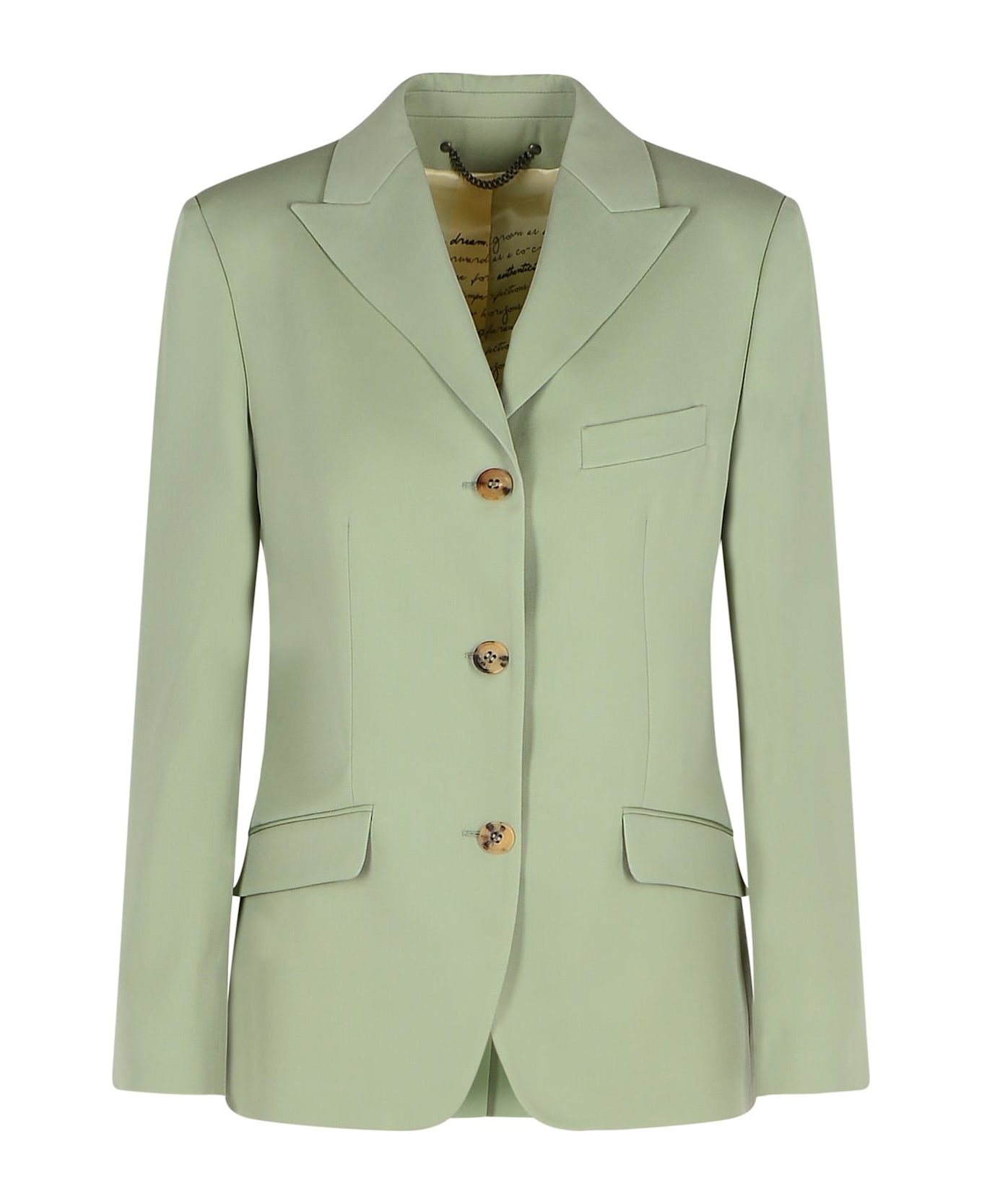 Golden Goose 
nima
 Green Virgin Wool Blazer - Green