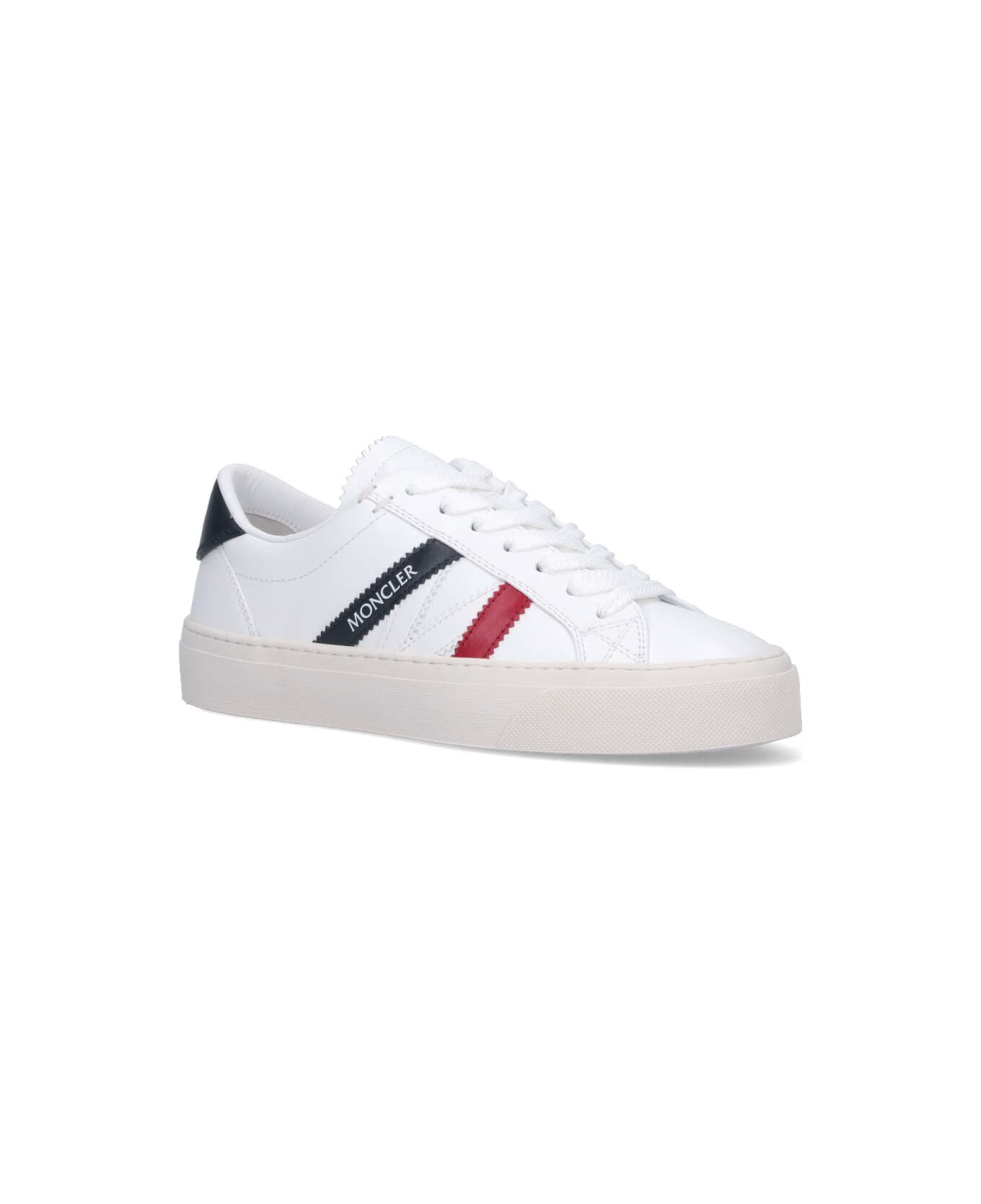 Moncler 'monaco M' Low-top Sneakers - White