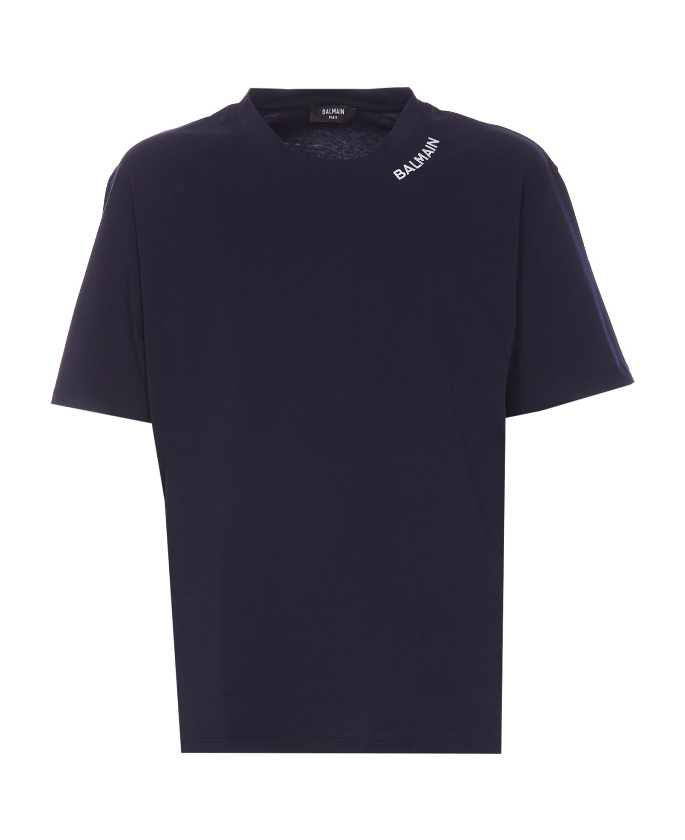 Balmain Logo T-shirt - Blue