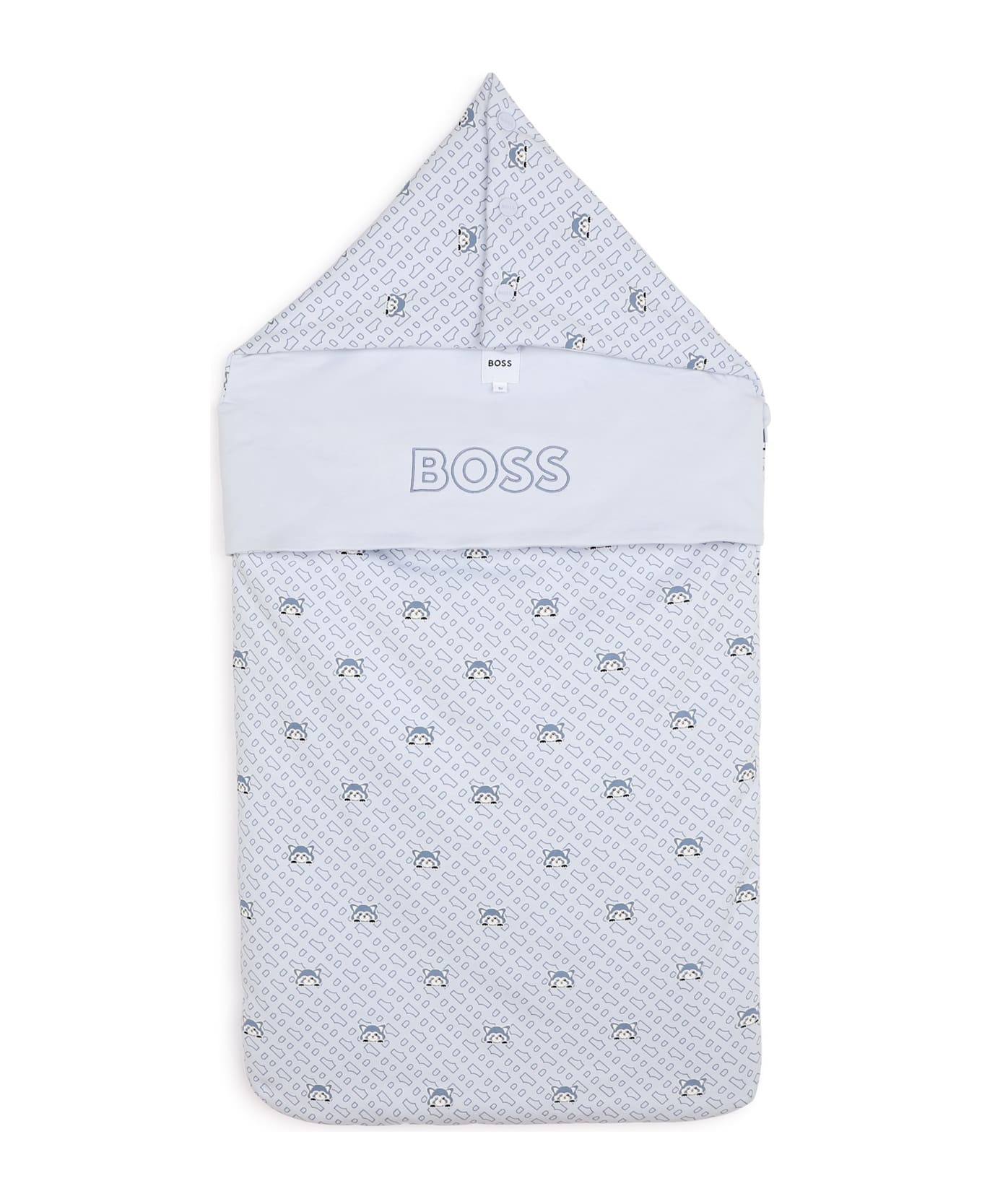 Hugo Boss Sacca Nanna Con Ricamo - Light blue