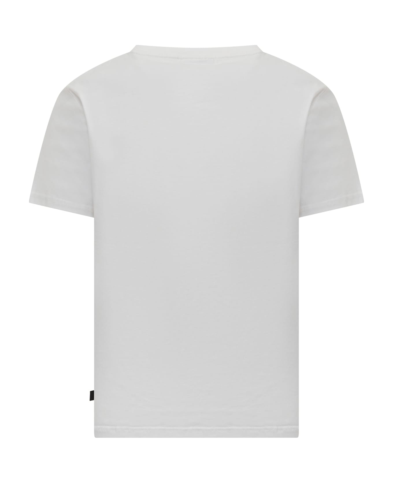 GCDS T-shirt - BRIGHT WHITE/BLACK