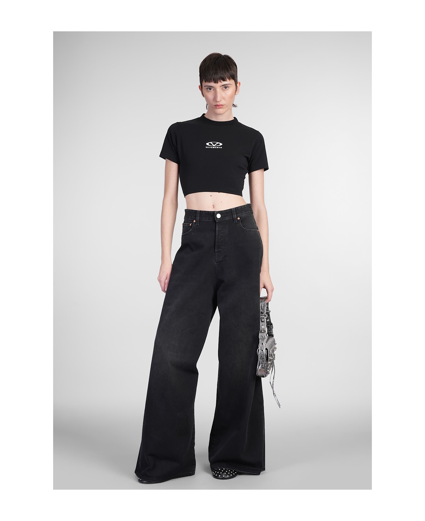 VETEMENTS Jeans In Black Denim - black
