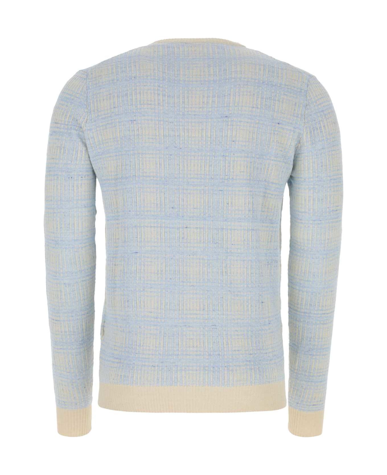 Aspesi Multicolor Linen Blend Sweater - 40051