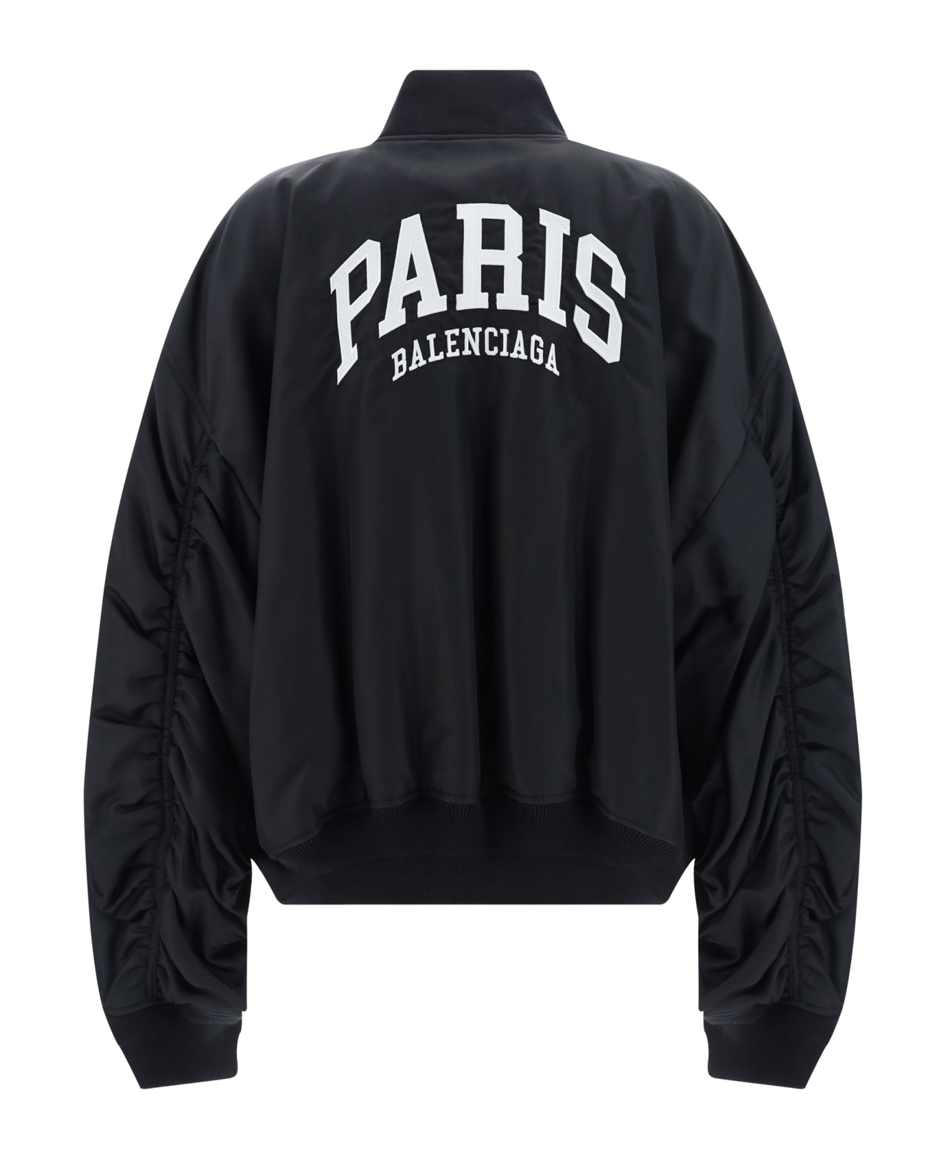 Balenciaga Paris Varsity Jacket - Black コート＆ジャケット