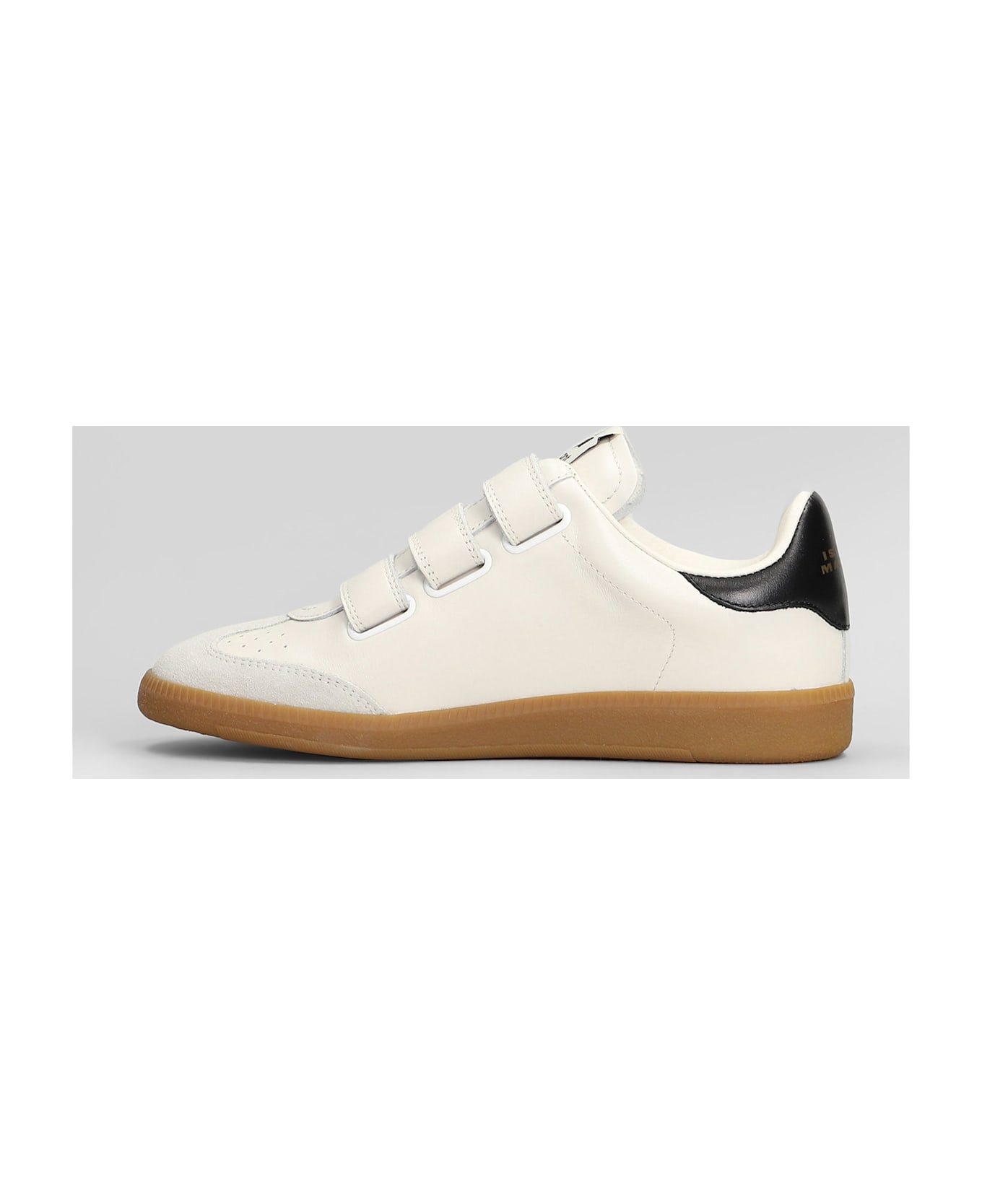 Isabel Marant Beth Sneakers In White Leather - white