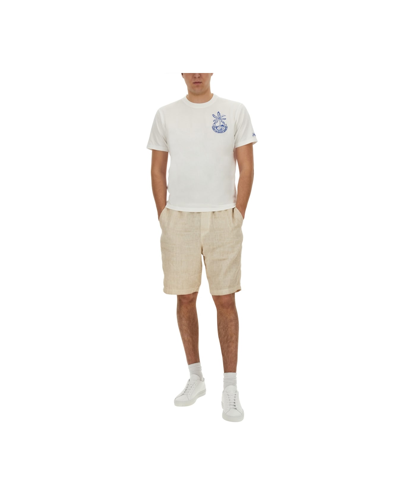 MC2 Saint Barth Jersey T-shirt - WHITE
