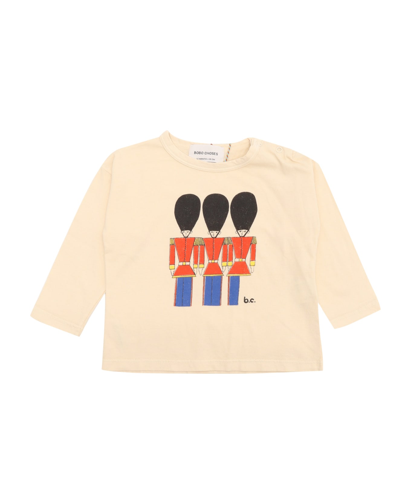 Bobo Choses Baby Little Tin Soldiers T-shirt - WHITE