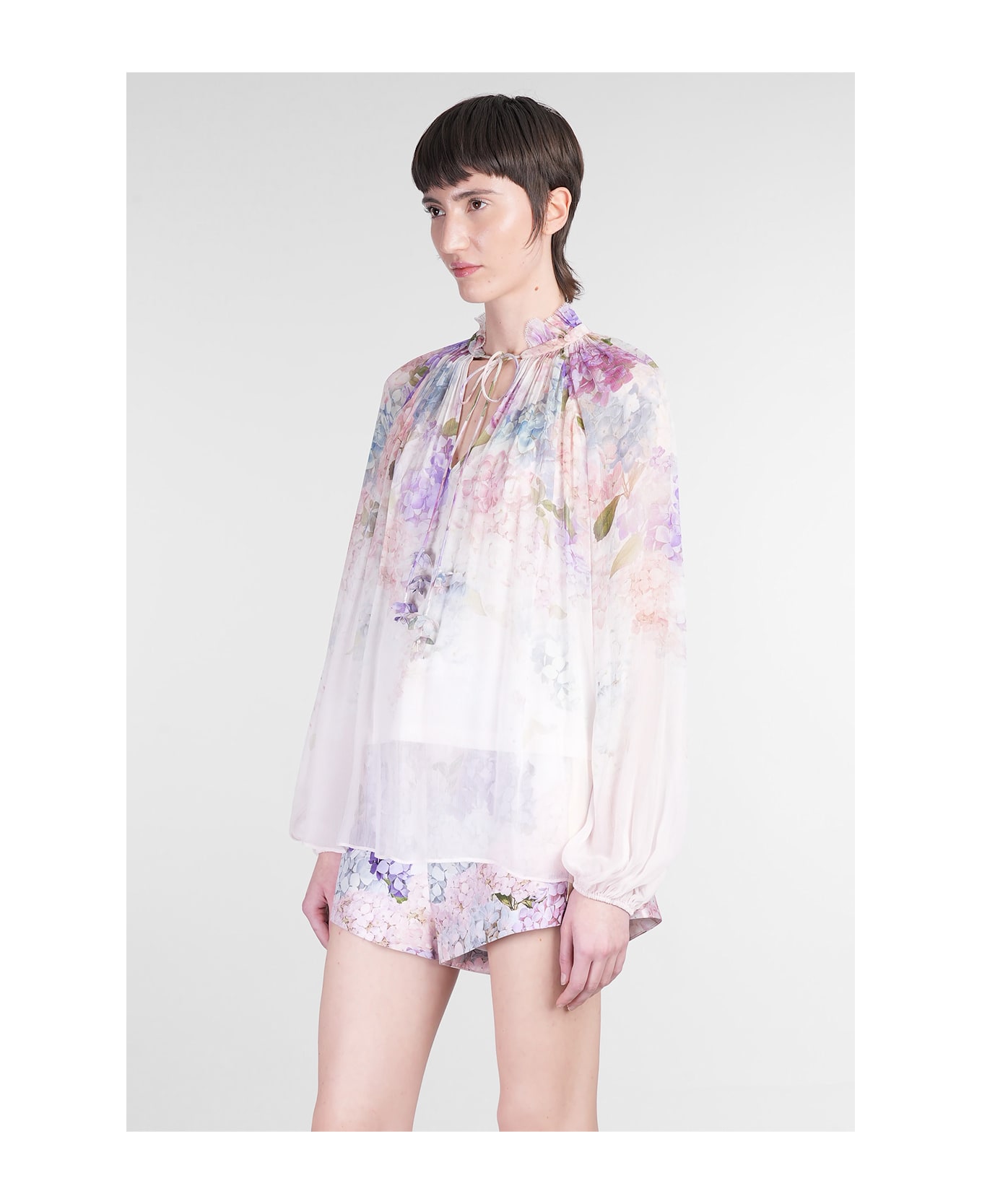 Zimmermann Blouse In Multicolor Viscose - multicolor