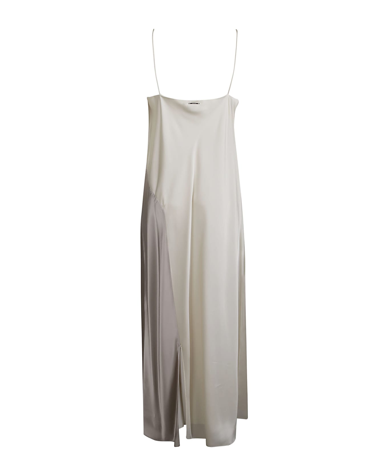 Calvin Klein Soft Blocking Slip Dress - White