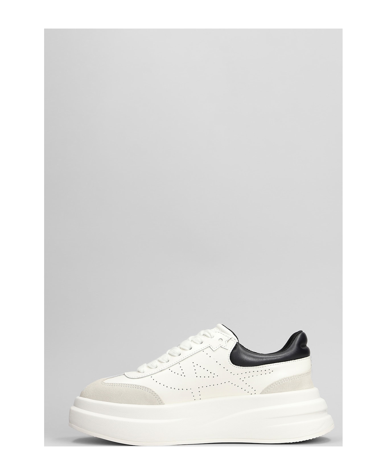 Ash Idol Sneakers In White Leather - white