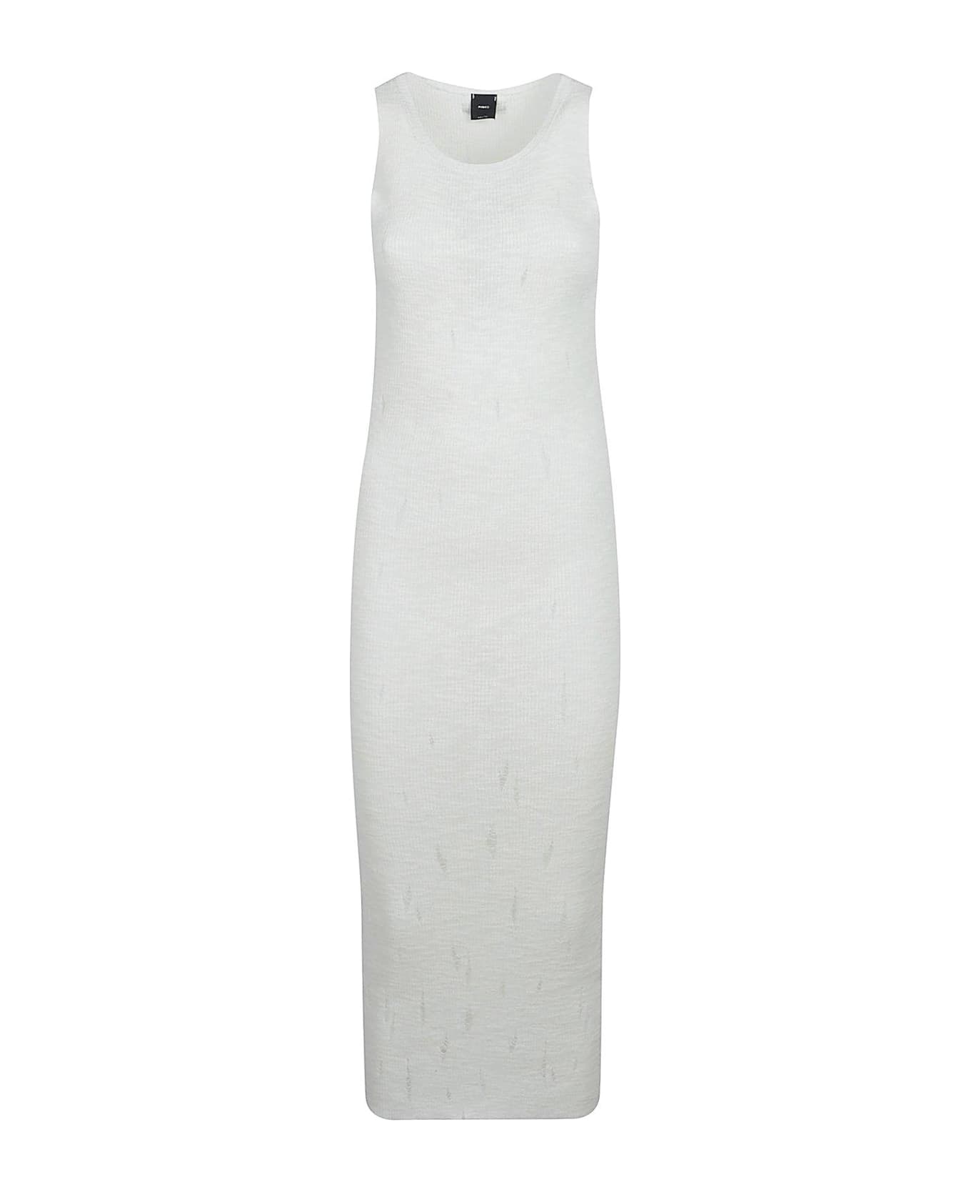 Pinko Sleeveless Midi Dress - BIANCO-BIANCANEVE