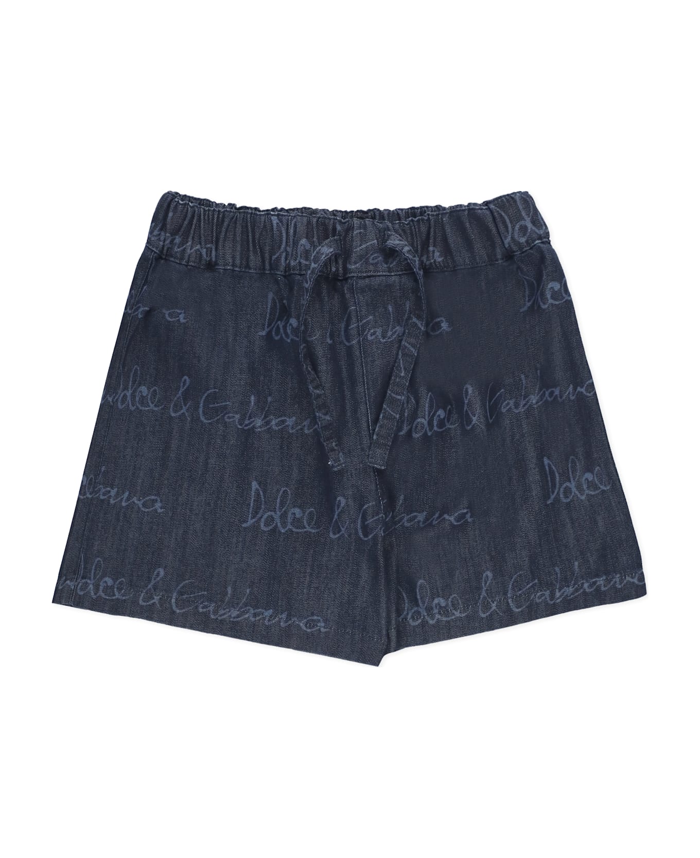 Dolce 
Gabbana Cotton Bermuda - Blue