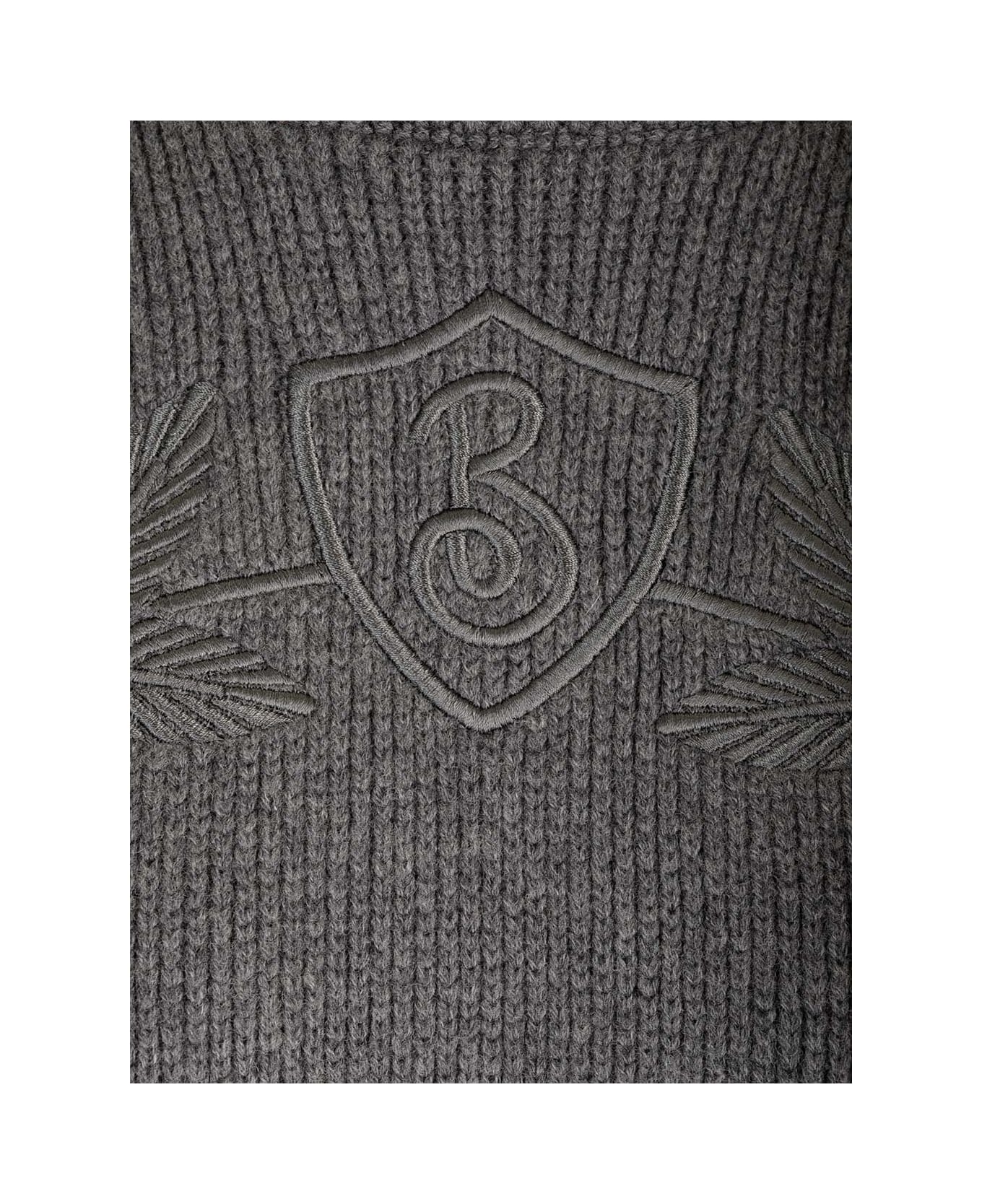 Burberry Wool And Cashmere Pullover - Grey