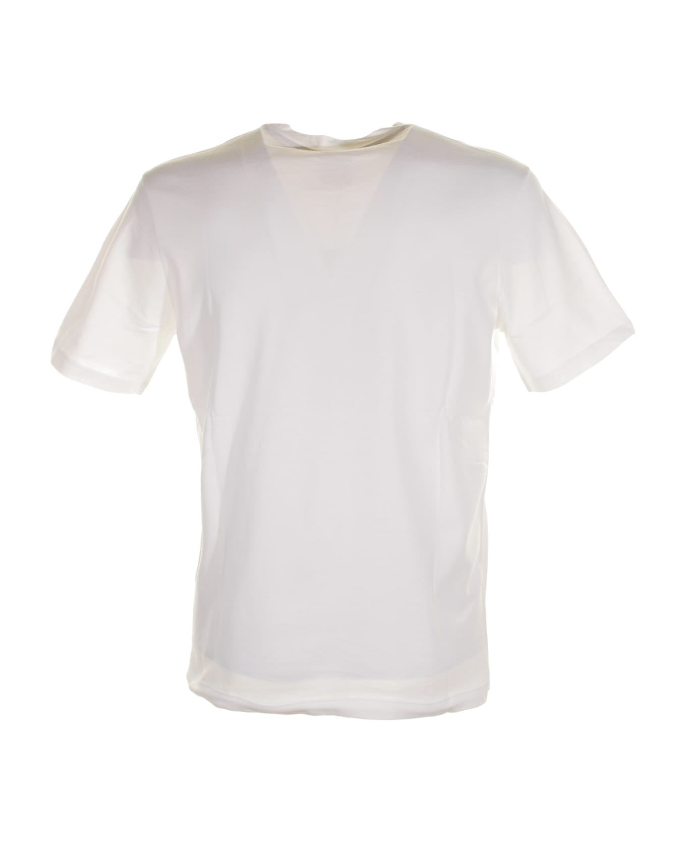 Paul&Shark White T-shirt With Logo - BIANCO