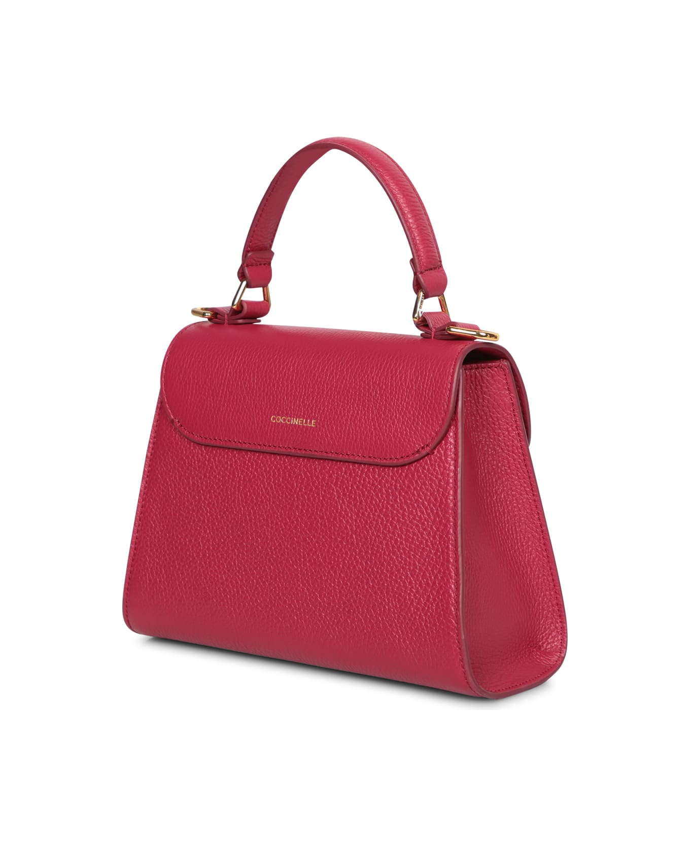 Coccinelle Dew Top Handle Bag In Bordeaux - Bordeaux