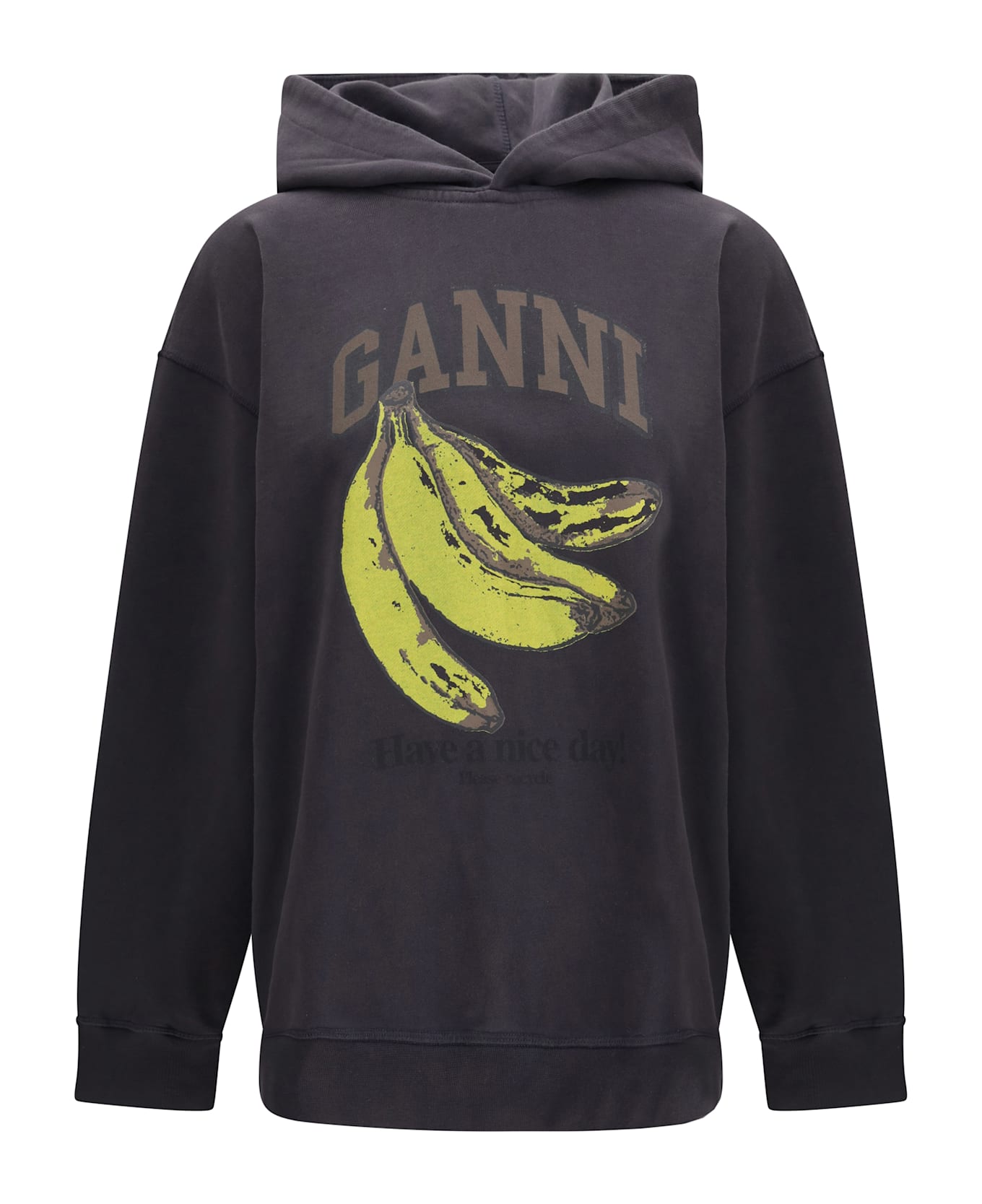 Ganni Banana Graphic Hoodie