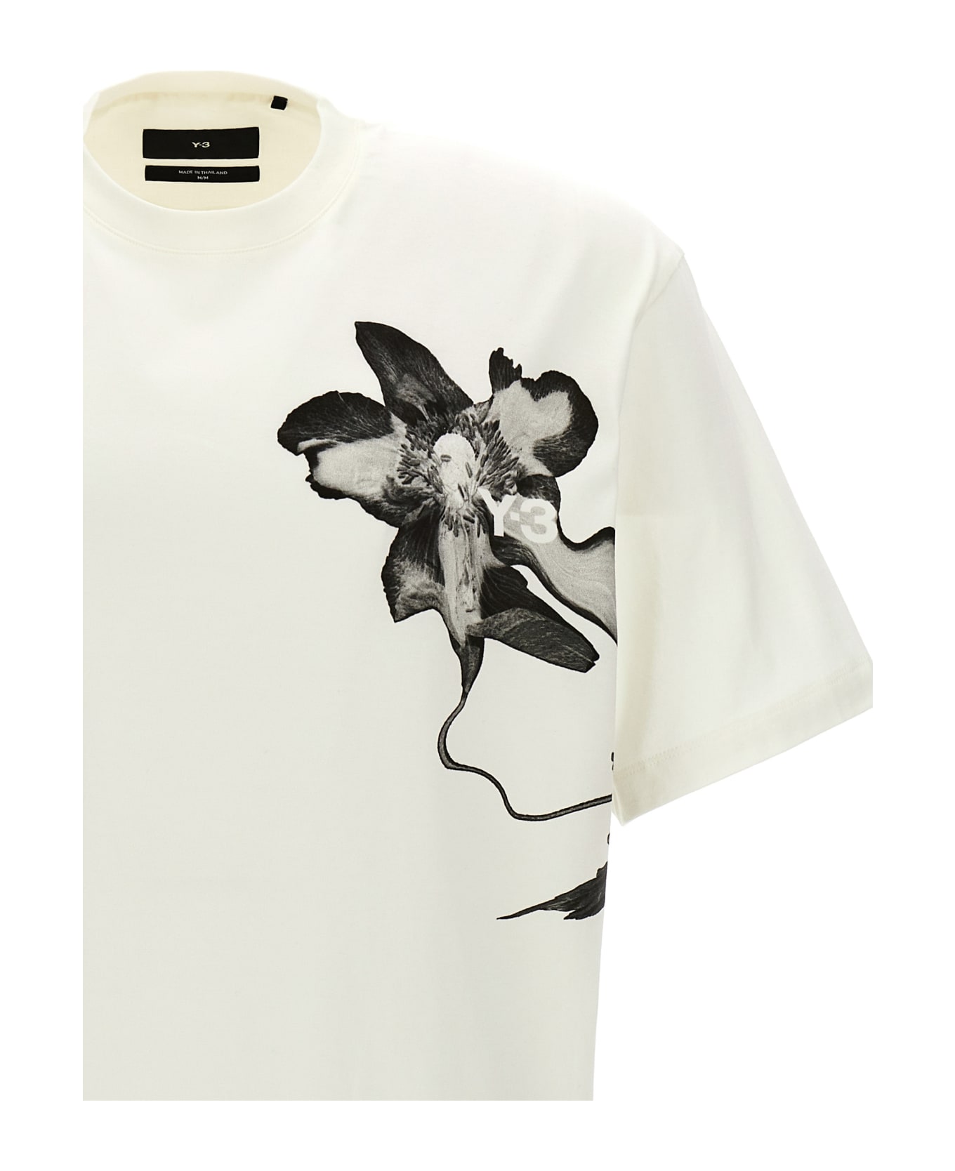 Y-3 'gfx' T-shirt - White/Black