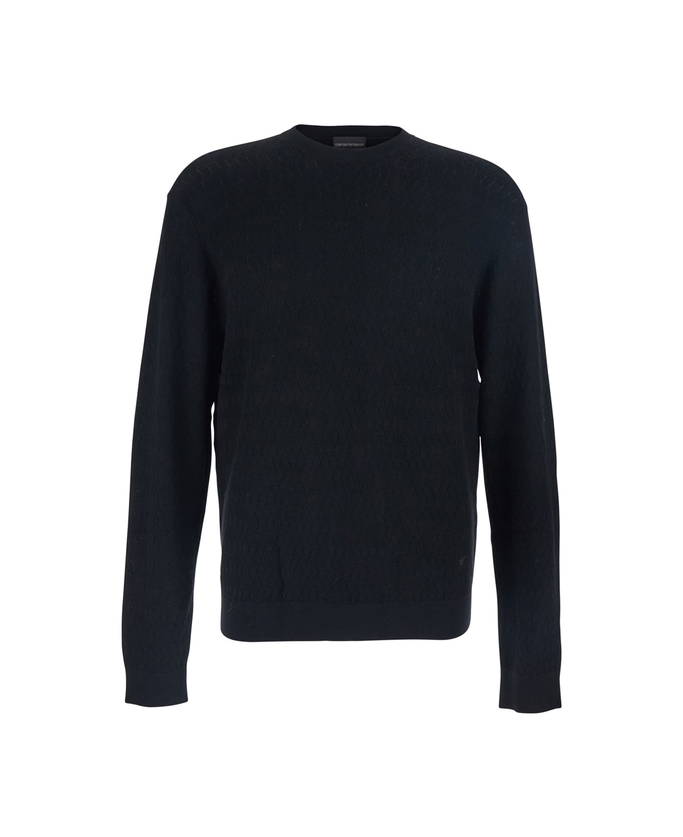 Emporio Armani Rombijaquard - Black